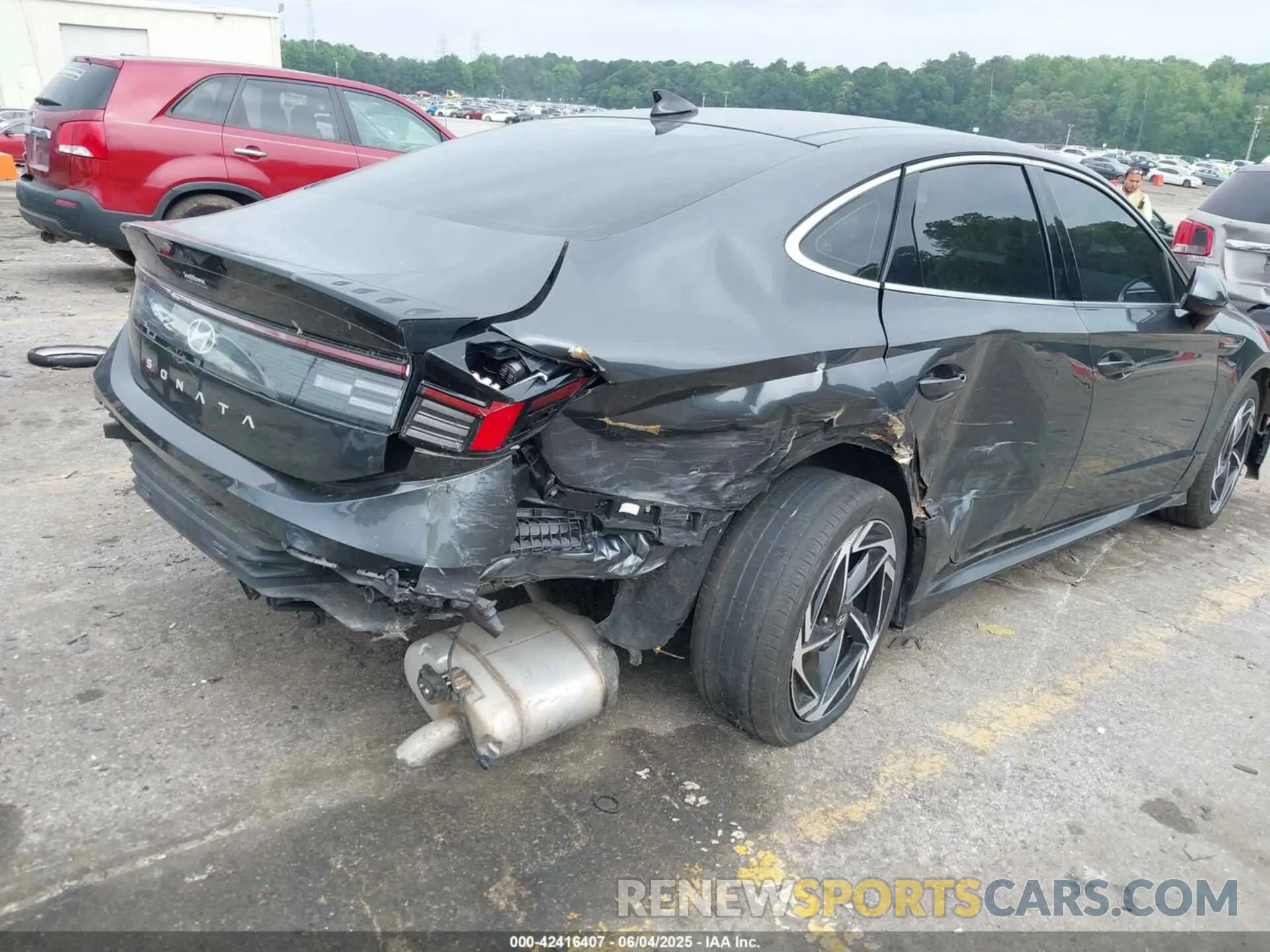 6 Photograph of a damaged car KMHL14JA9RA363490 HYUNDAI SONATA 2024