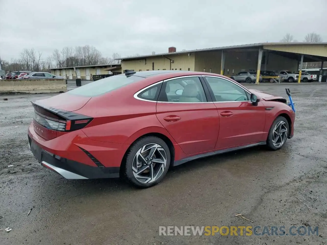 3 Photograph of a damaged car KMHL14JA9RA406774 HYUNDAI SONATA 2024