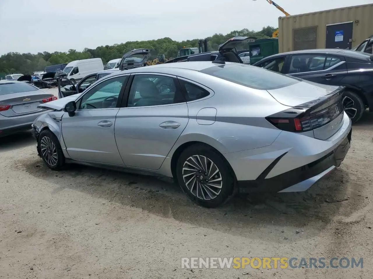 2 Photograph of a damaged car KMHL34JJ0RA096394 HYUNDAI SONATA 2024