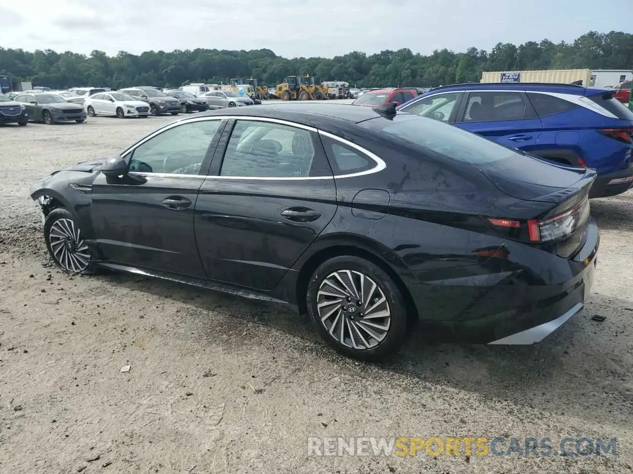 2 Photograph of a damaged car KMHL34JJ1RA093553 HYUNDAI SONATA 2024