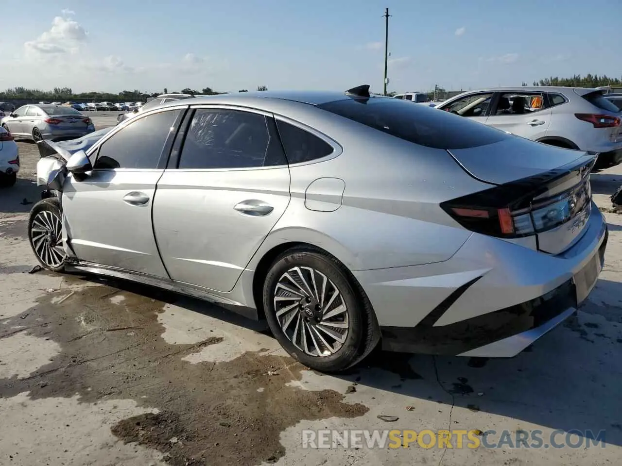 2 Photograph of a damaged car KMHL34JJ6RA092656 HYUNDAI SONATA 2024