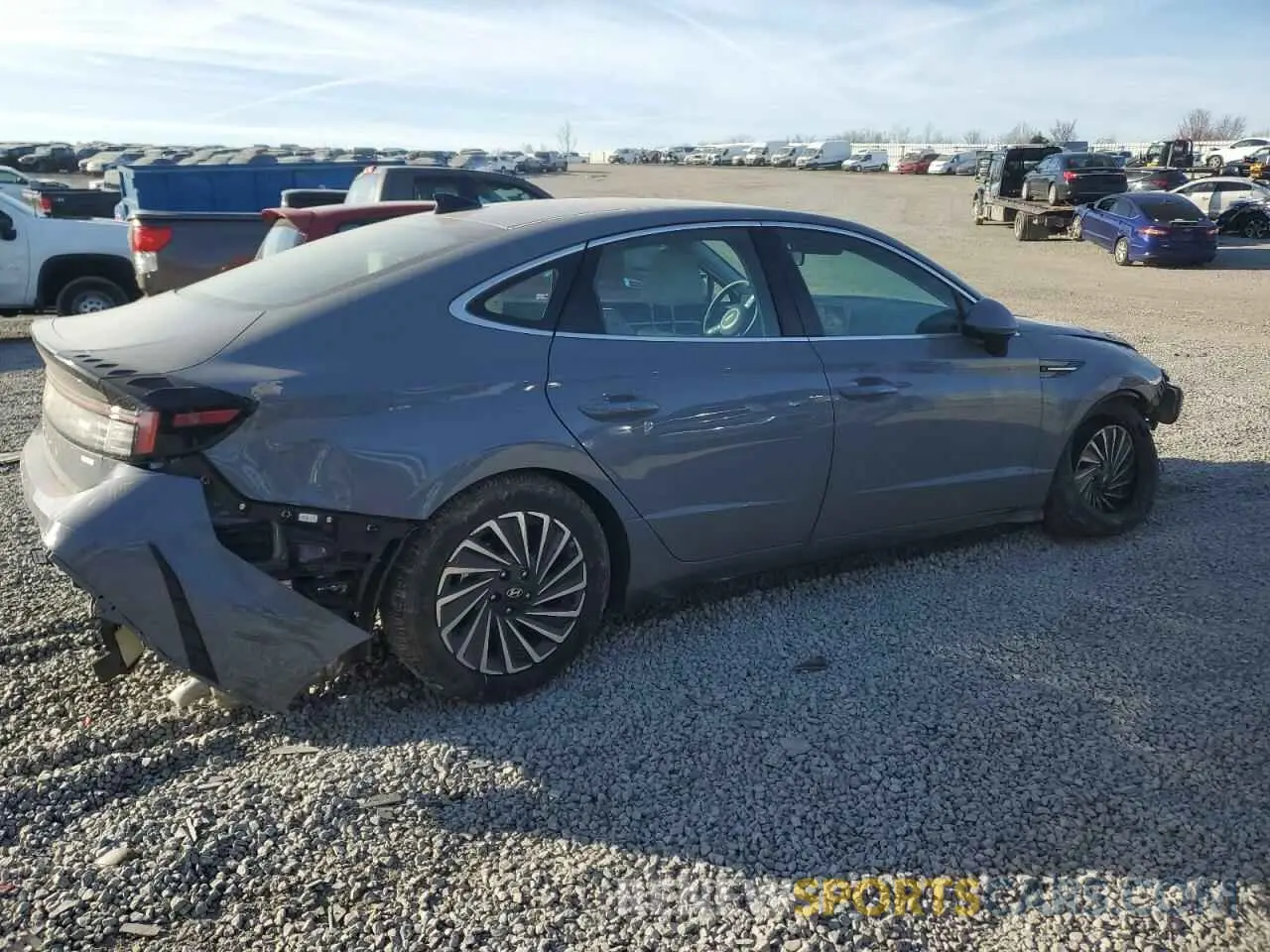 3 Photograph of a damaged car KMHL34JJ6RA095914 HYUNDAI SONATA 2024