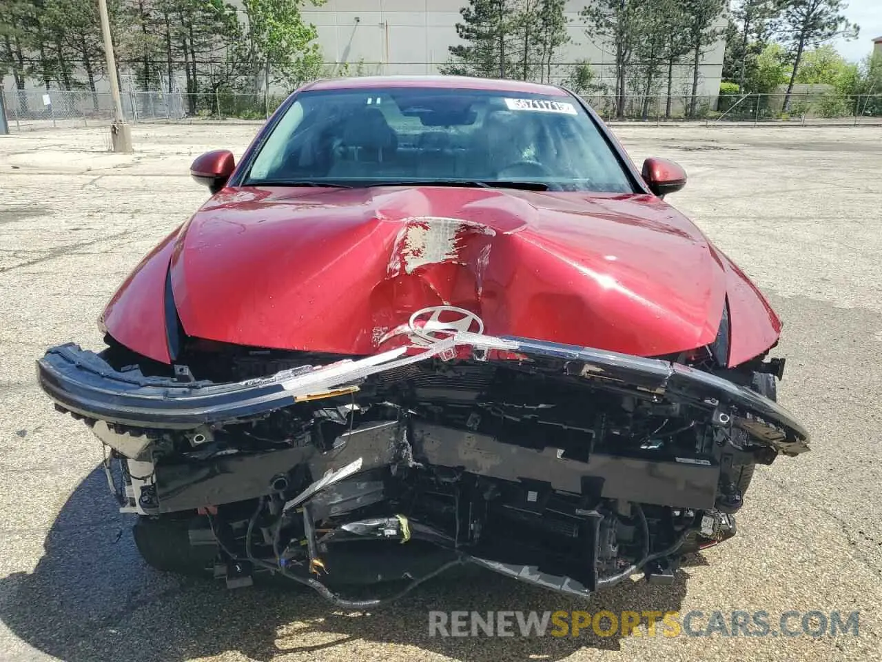 5 Photograph of a damaged car KMHL34JJ7RA097977 HYUNDAI SONATA 2024