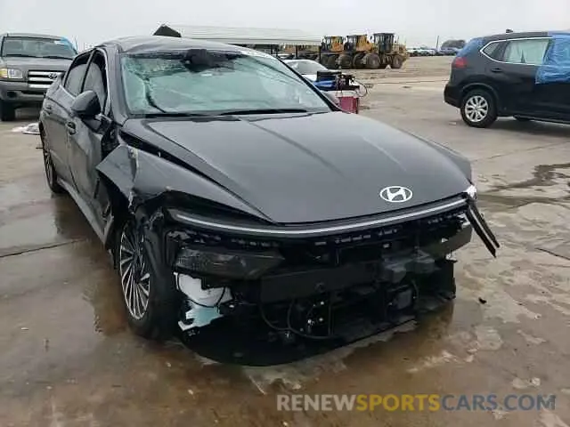 14 Photograph of a damaged car KMHL34JJ8RA091329 HYUNDAI SONATA 2024