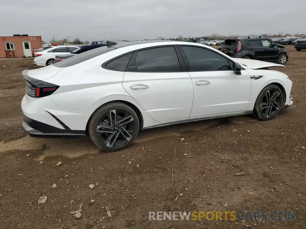 3 Photograph of a damaged car KMHL54JC0RA353260 HYUNDAI SONATA 2024