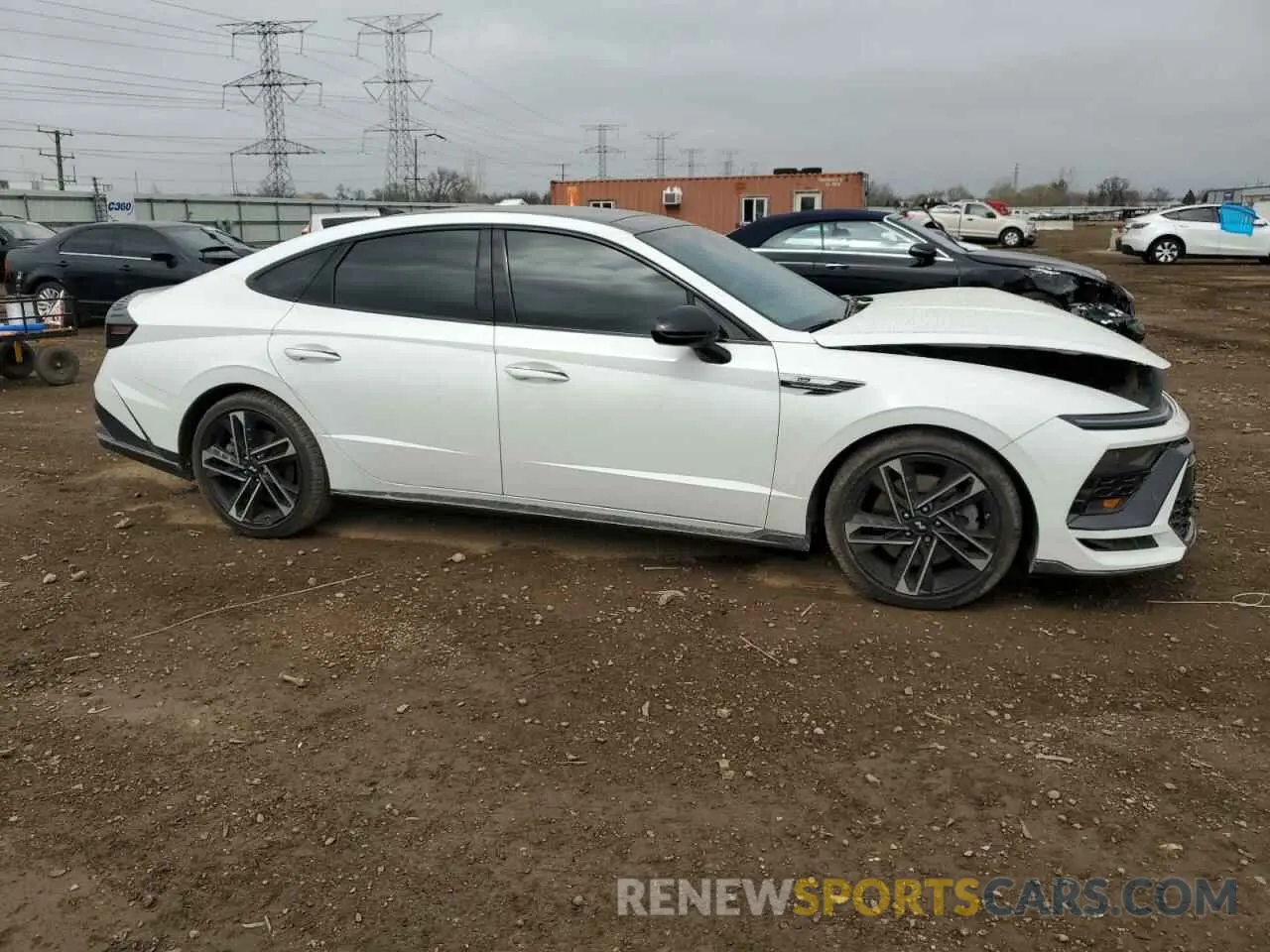 4 Photograph of a damaged car KMHL54JC0RA353260 HYUNDAI SONATA 2024