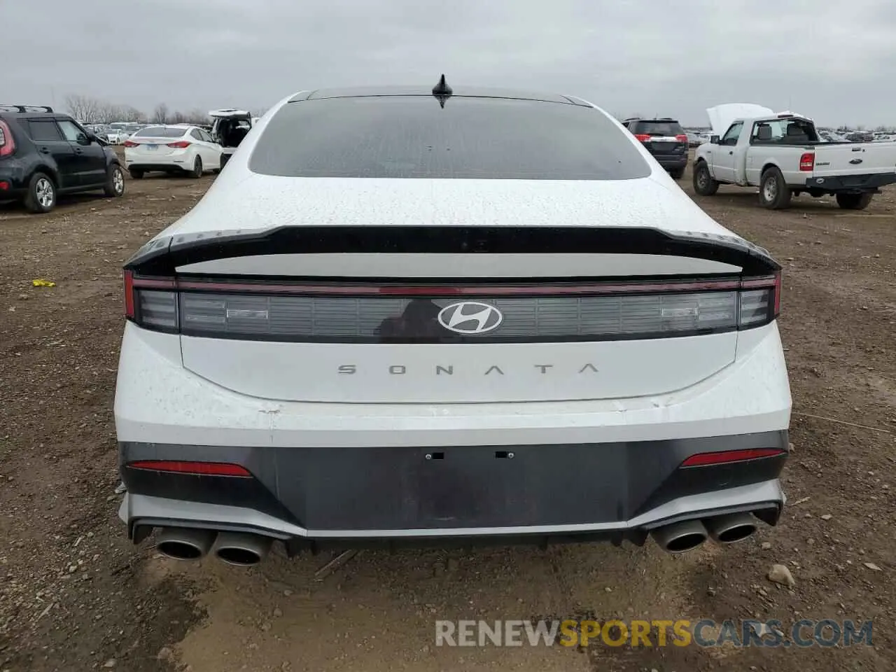 6 Photograph of a damaged car KMHL54JC0RA353260 HYUNDAI SONATA 2024