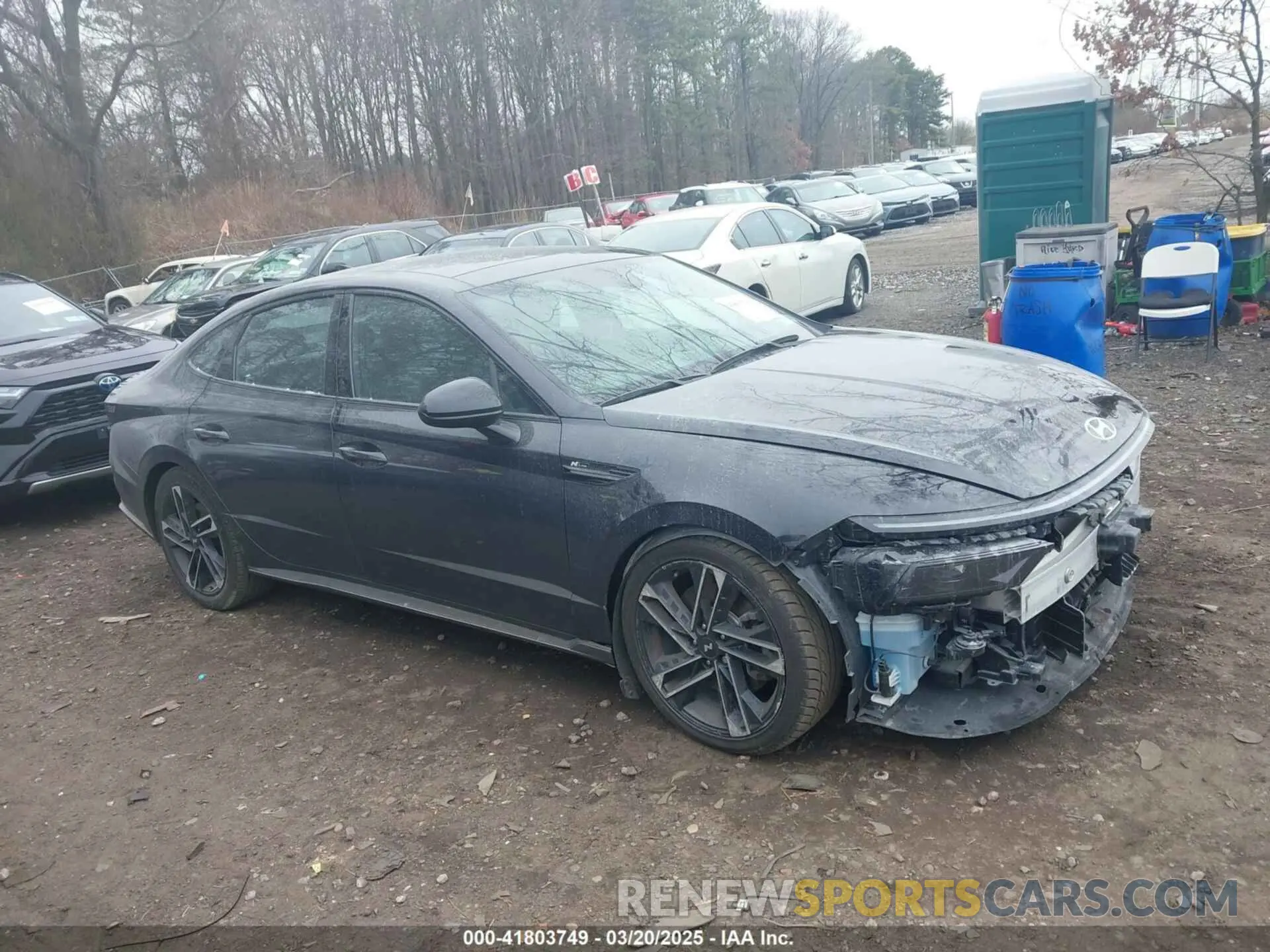 13 Photograph of a damaged car KMHL54JC1RA401493 HYUNDAI SONATA 2024