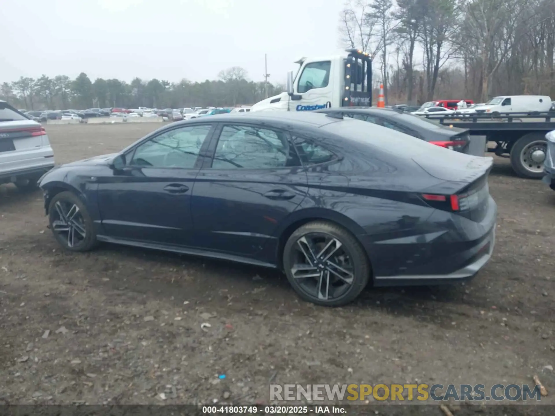 14 Photograph of a damaged car KMHL54JC1RA401493 HYUNDAI SONATA 2024