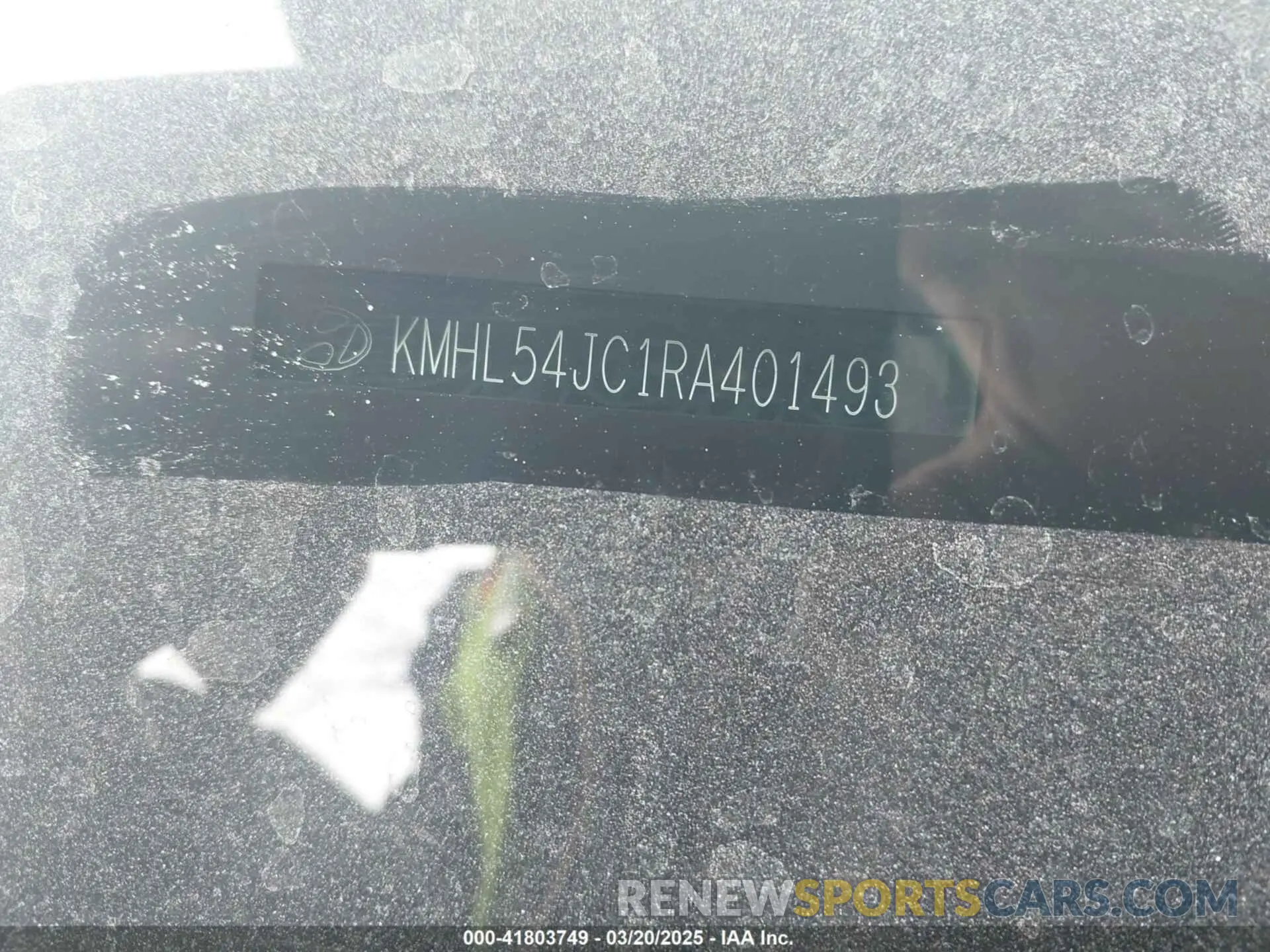 17 Photograph of a damaged car KMHL54JC1RA401493 HYUNDAI SONATA 2024