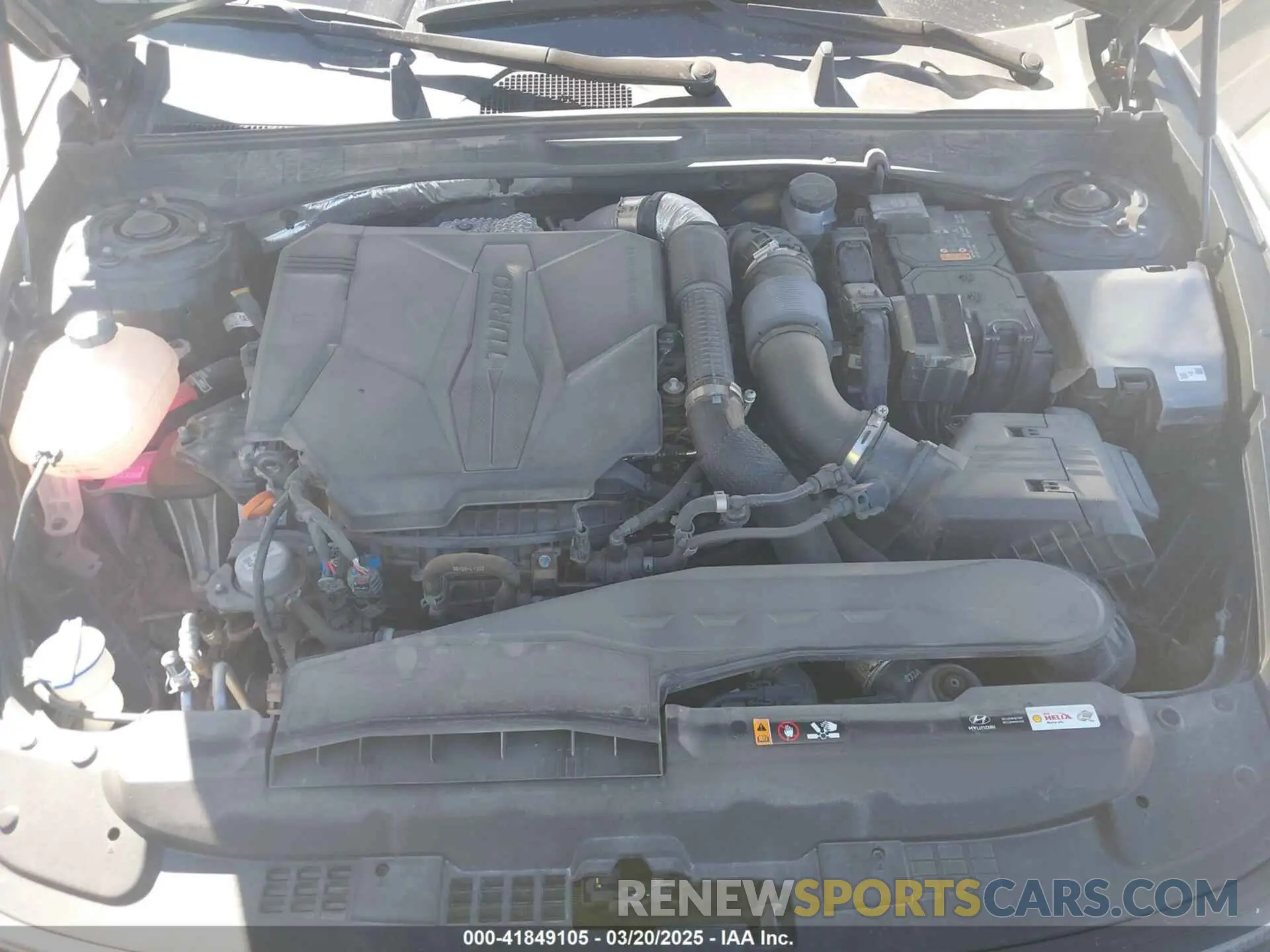 10 Photograph of a damaged car KMHL54JC2RA365104 HYUNDAI SONATA 2024