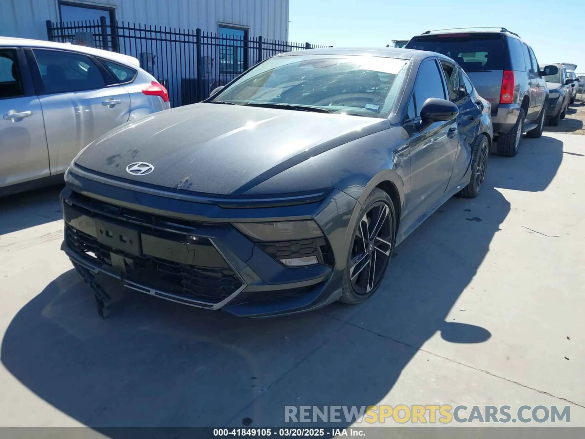 2 Photograph of a damaged car KMHL54JC2RA365104 HYUNDAI SONATA 2024