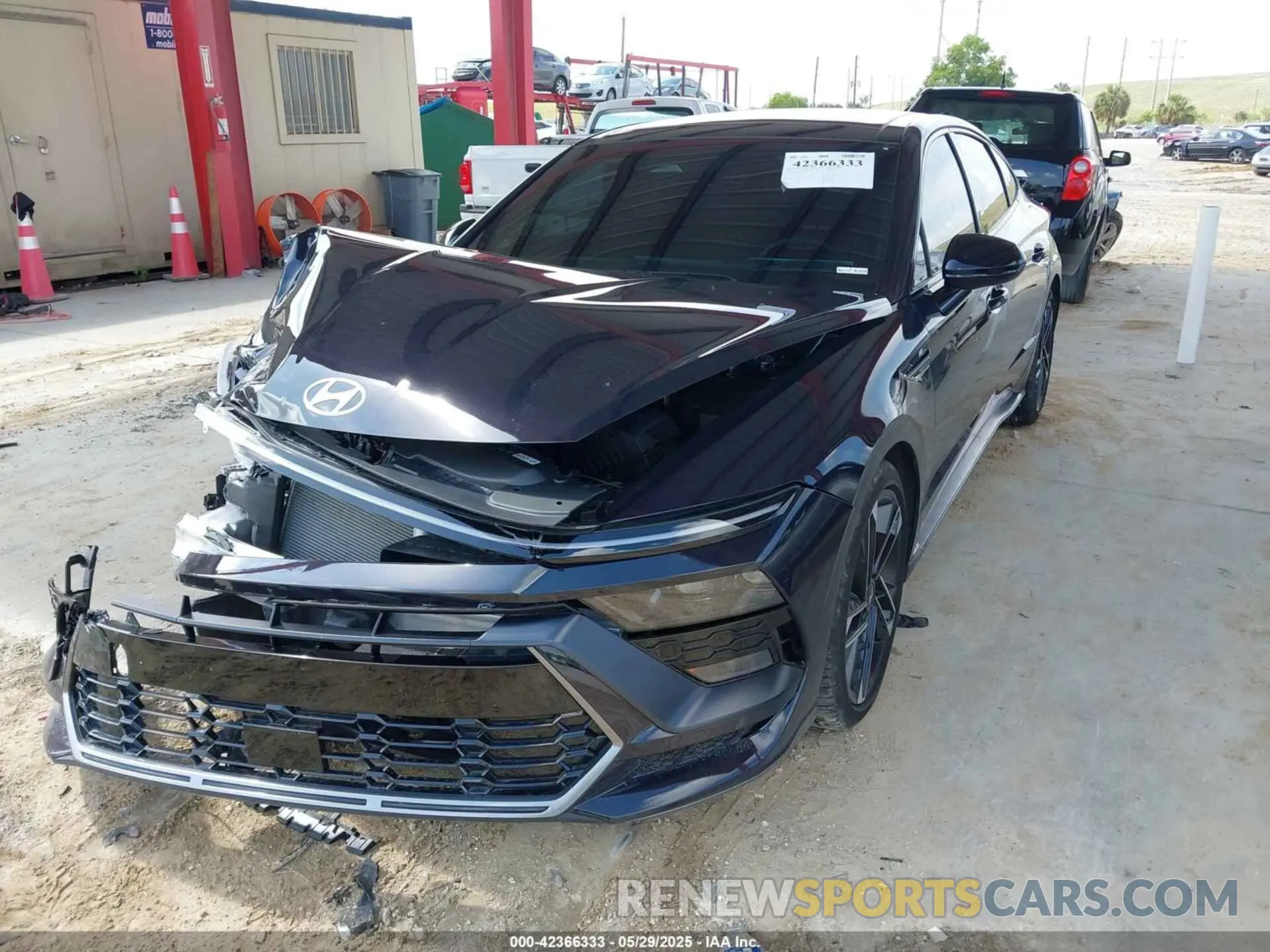 2 Photograph of a damaged car KMHL54JC2RA412664 HYUNDAI SONATA 2024
