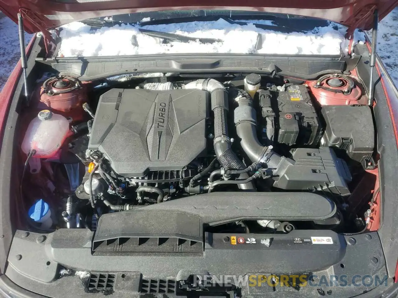 11 Photograph of a damaged car KMHL54JC3RA363927 HYUNDAI SONATA 2024