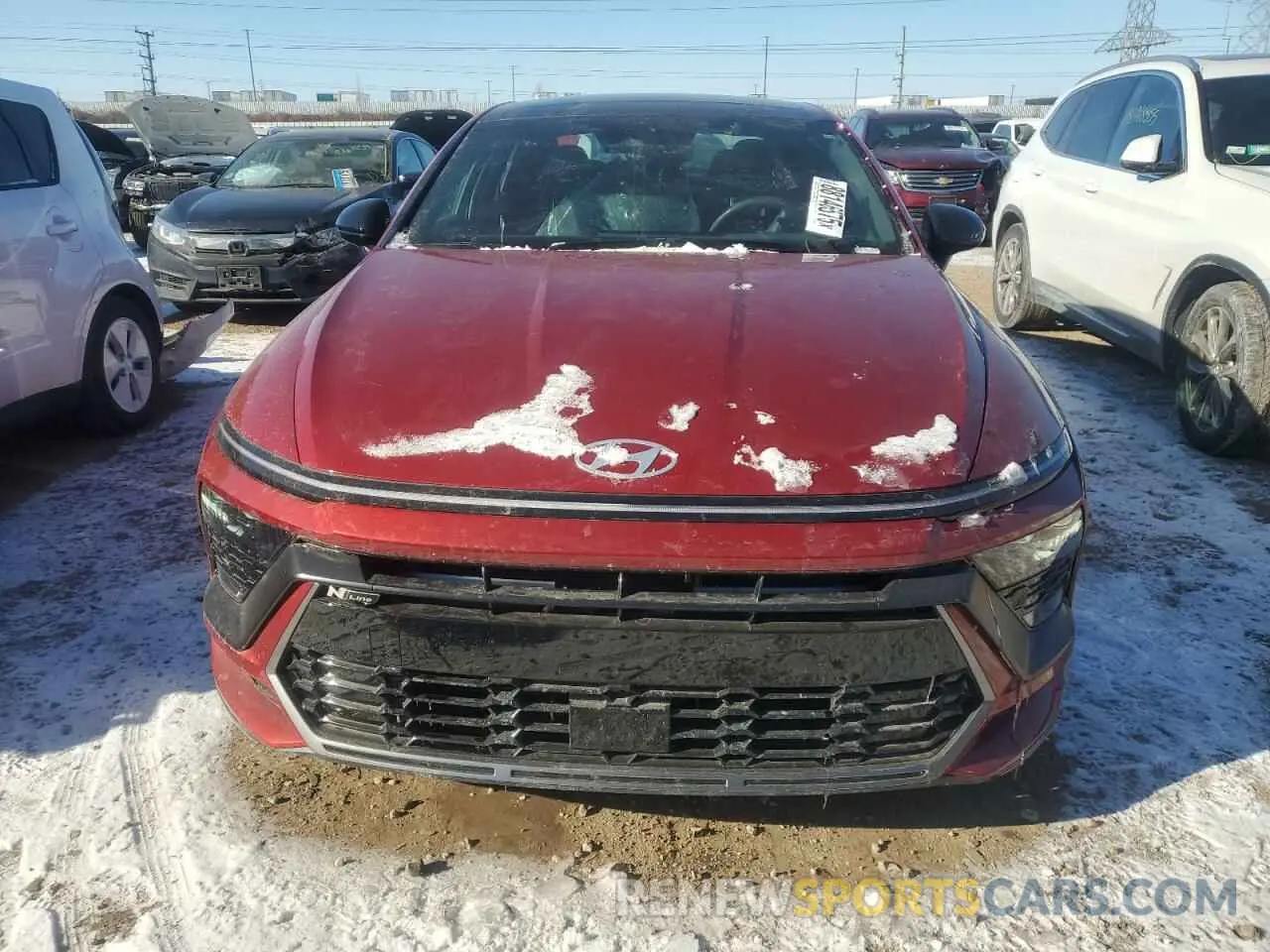 5 Photograph of a damaged car KMHL54JC3RA363927 HYUNDAI SONATA 2024