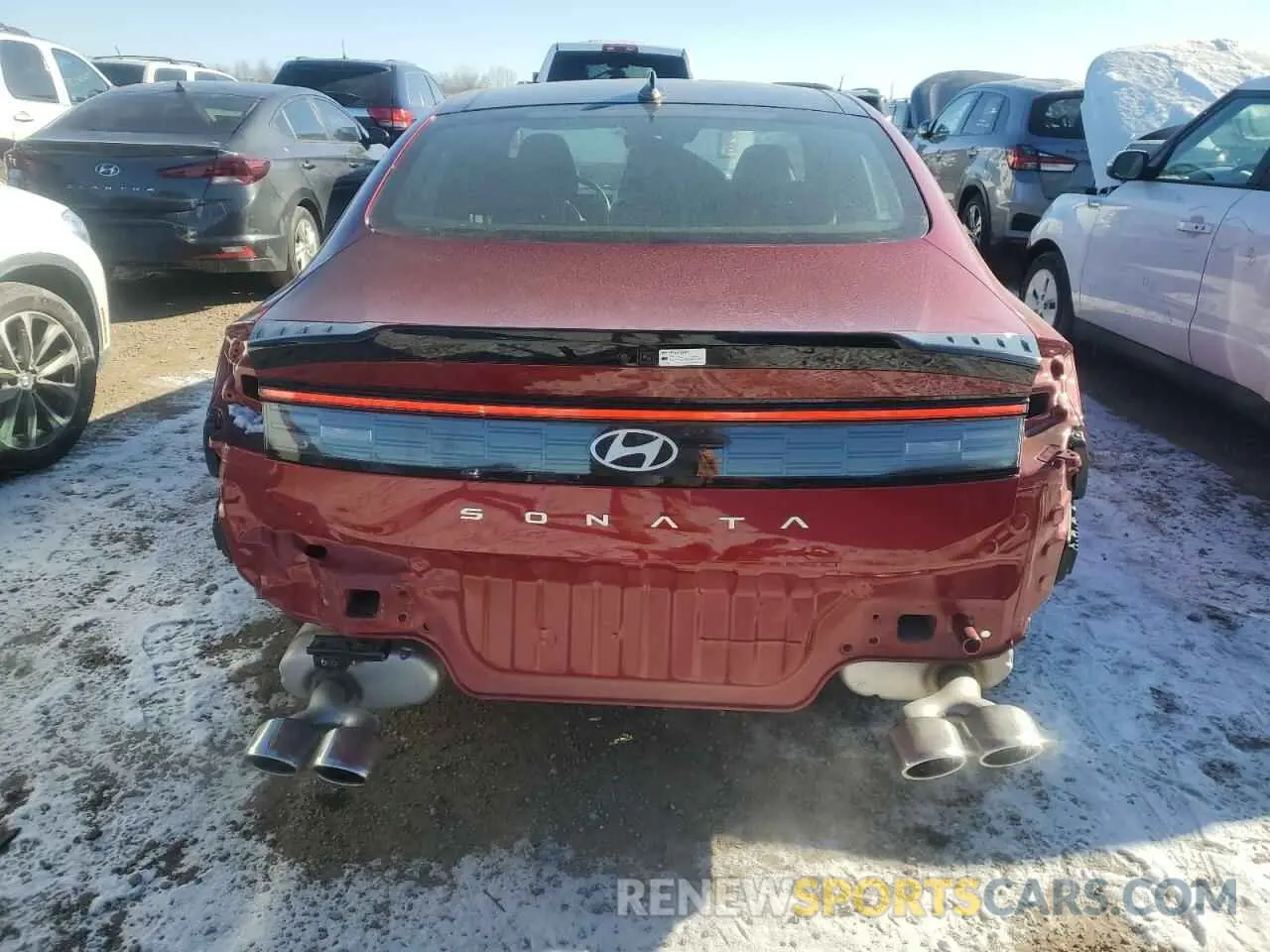 6 Photograph of a damaged car KMHL54JC3RA363927 HYUNDAI SONATA 2024