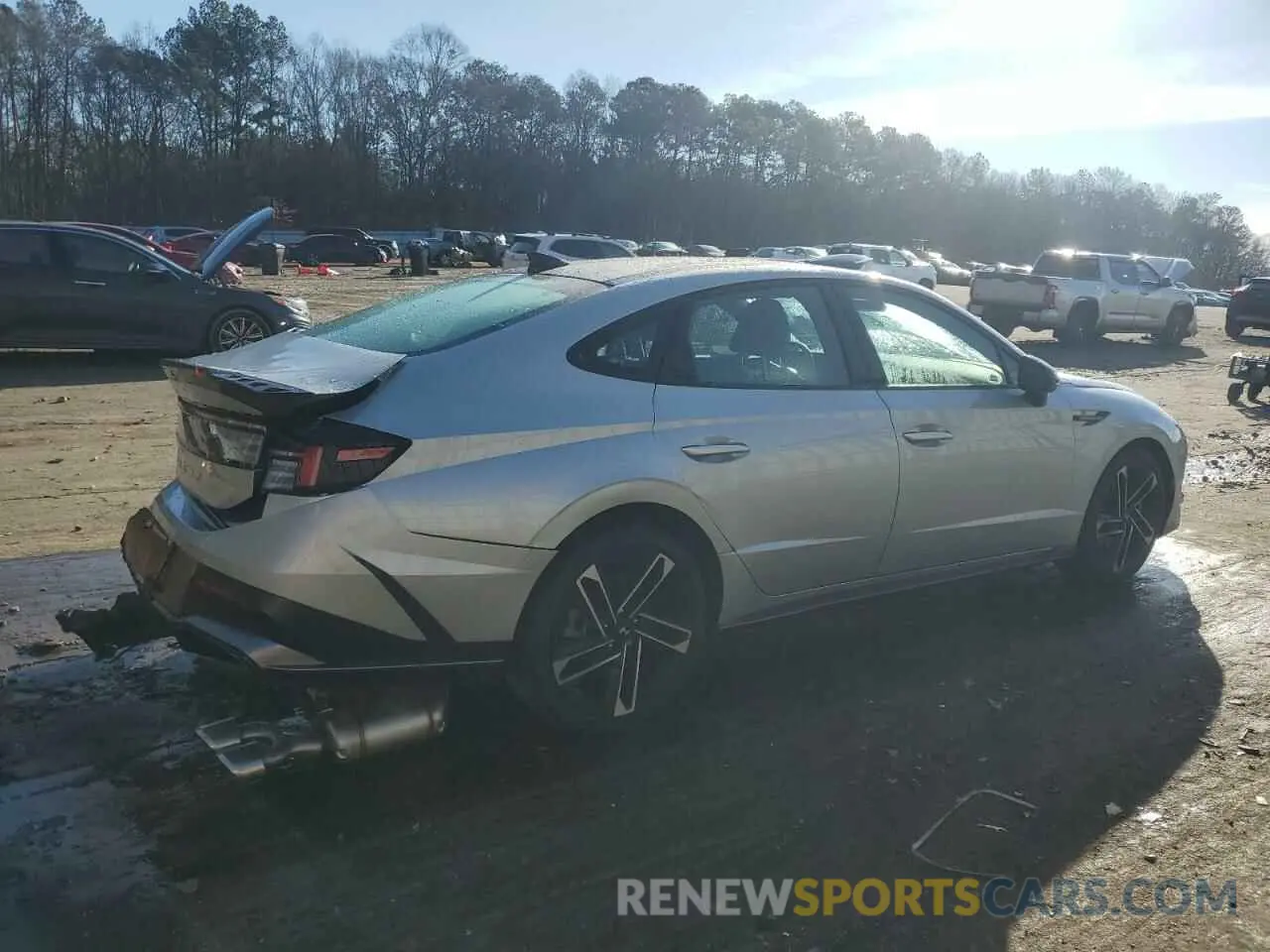 3 Photograph of a damaged car KMHL54JC3RA374491 HYUNDAI SONATA 2024