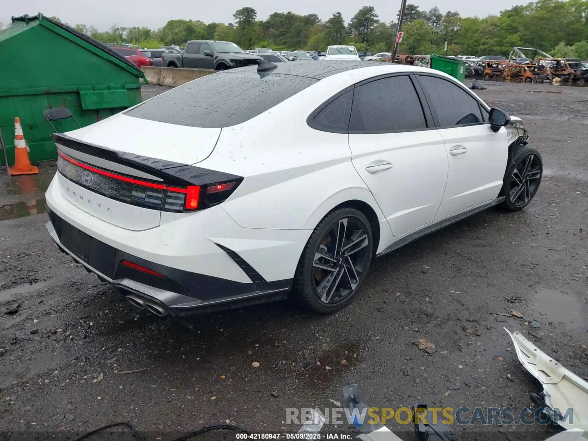 4 Photograph of a damaged car KMHL54JC4RA350801 HYUNDAI SONATA 2024