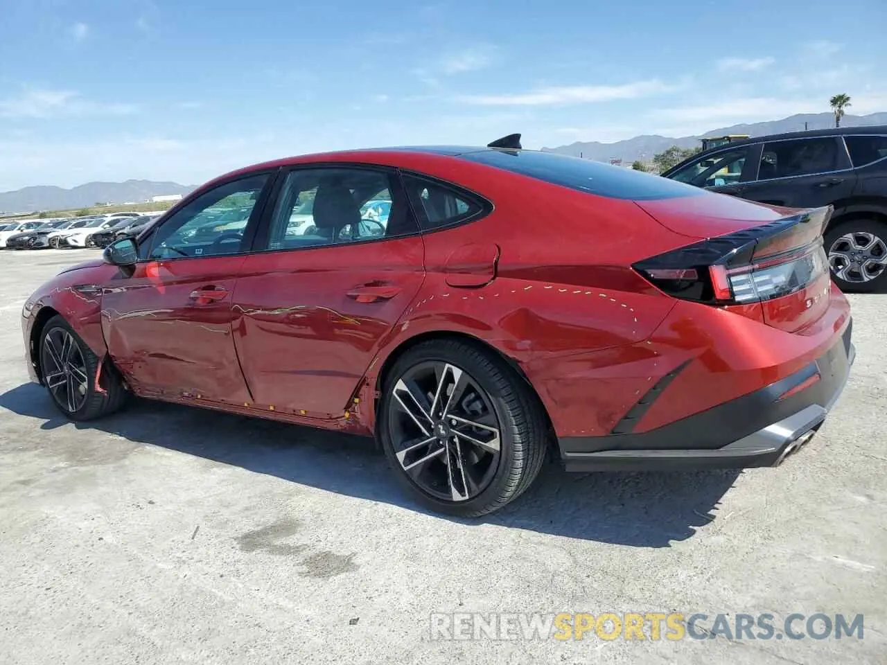 2 Photograph of a damaged car KMHL54JC5RA359104 HYUNDAI SONATA 2024
