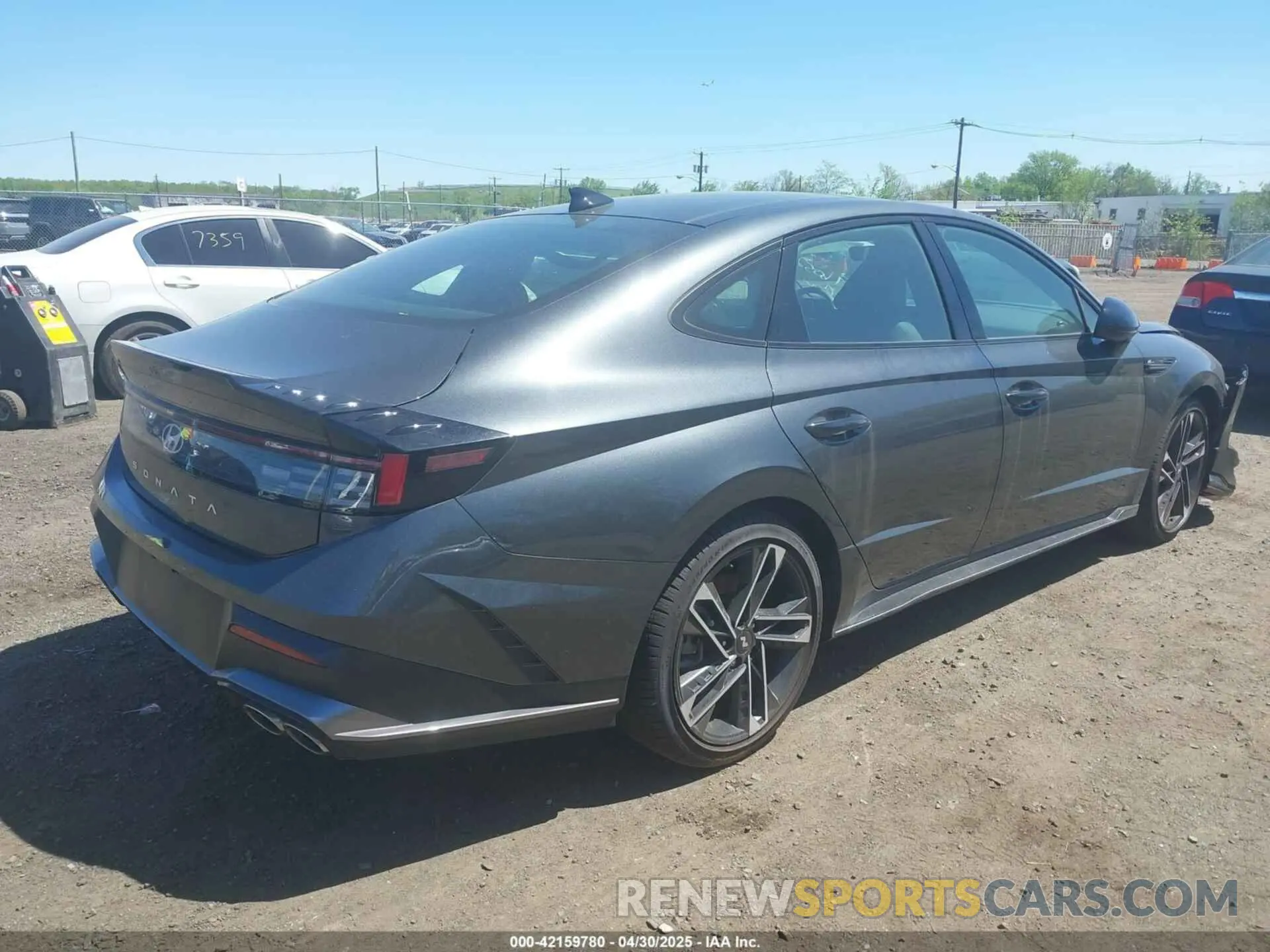 4 Photograph of a damaged car KMHL54JC5RA363850 HYUNDAI SONATA 2024