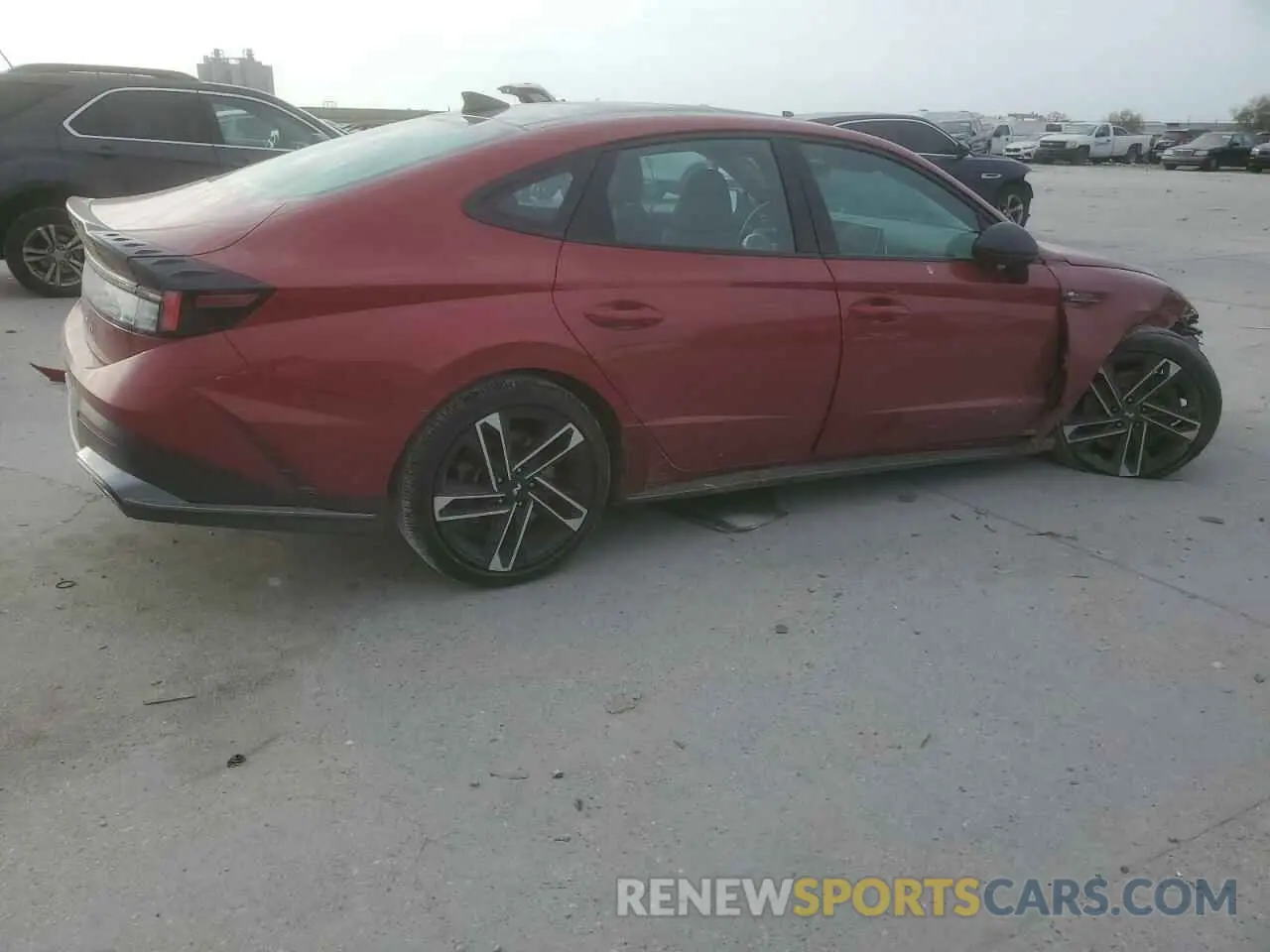 3 Photograph of a damaged car KMHL54JC5RA365310 HYUNDAI SONATA 2024