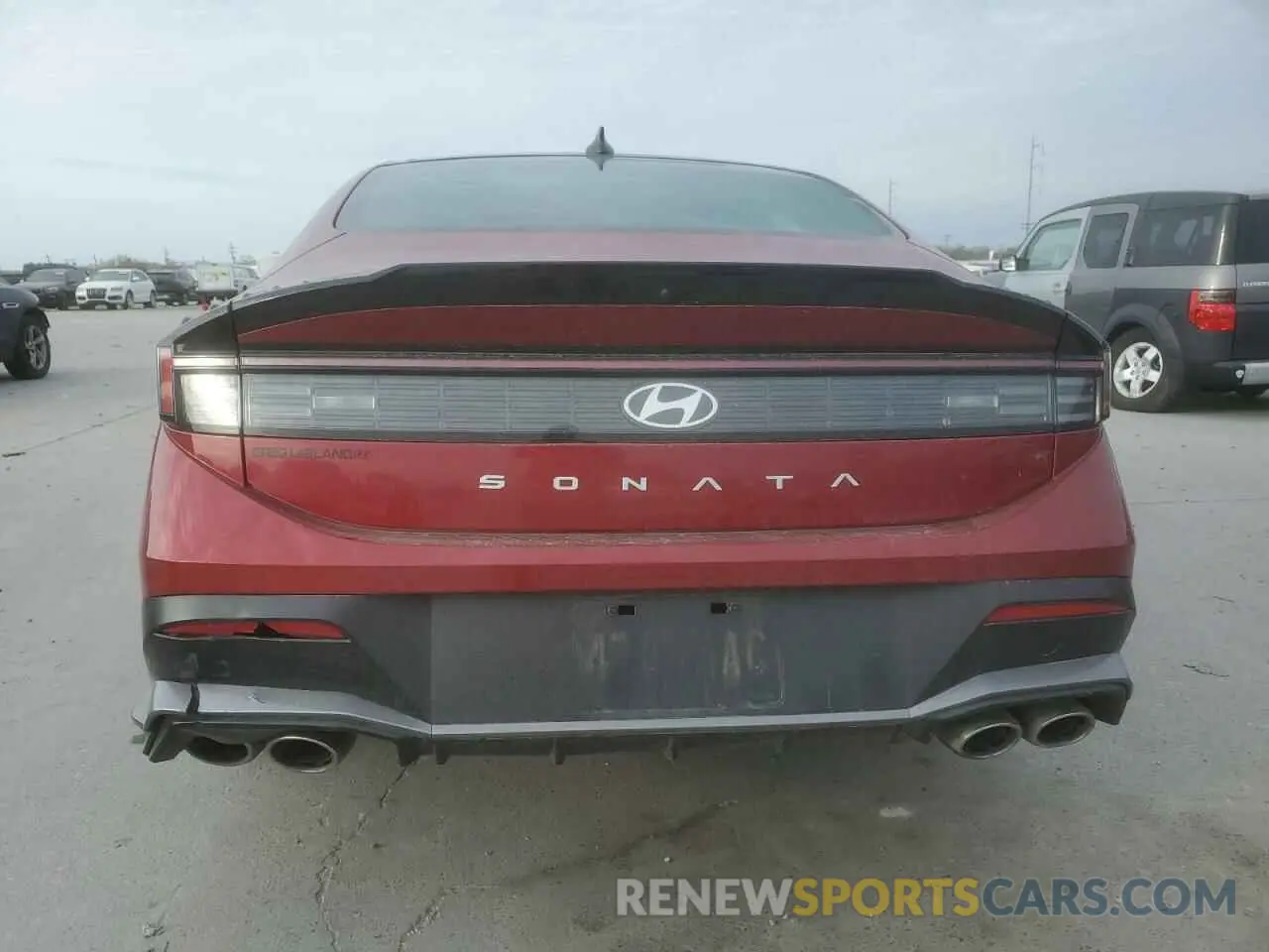6 Photograph of a damaged car KMHL54JC5RA365310 HYUNDAI SONATA 2024