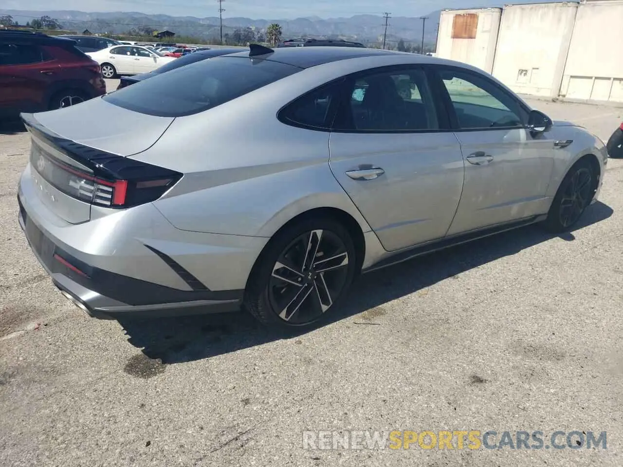 3 Photograph of a damaged car KMHL54JC5RA393706 HYUNDAI SONATA 2024