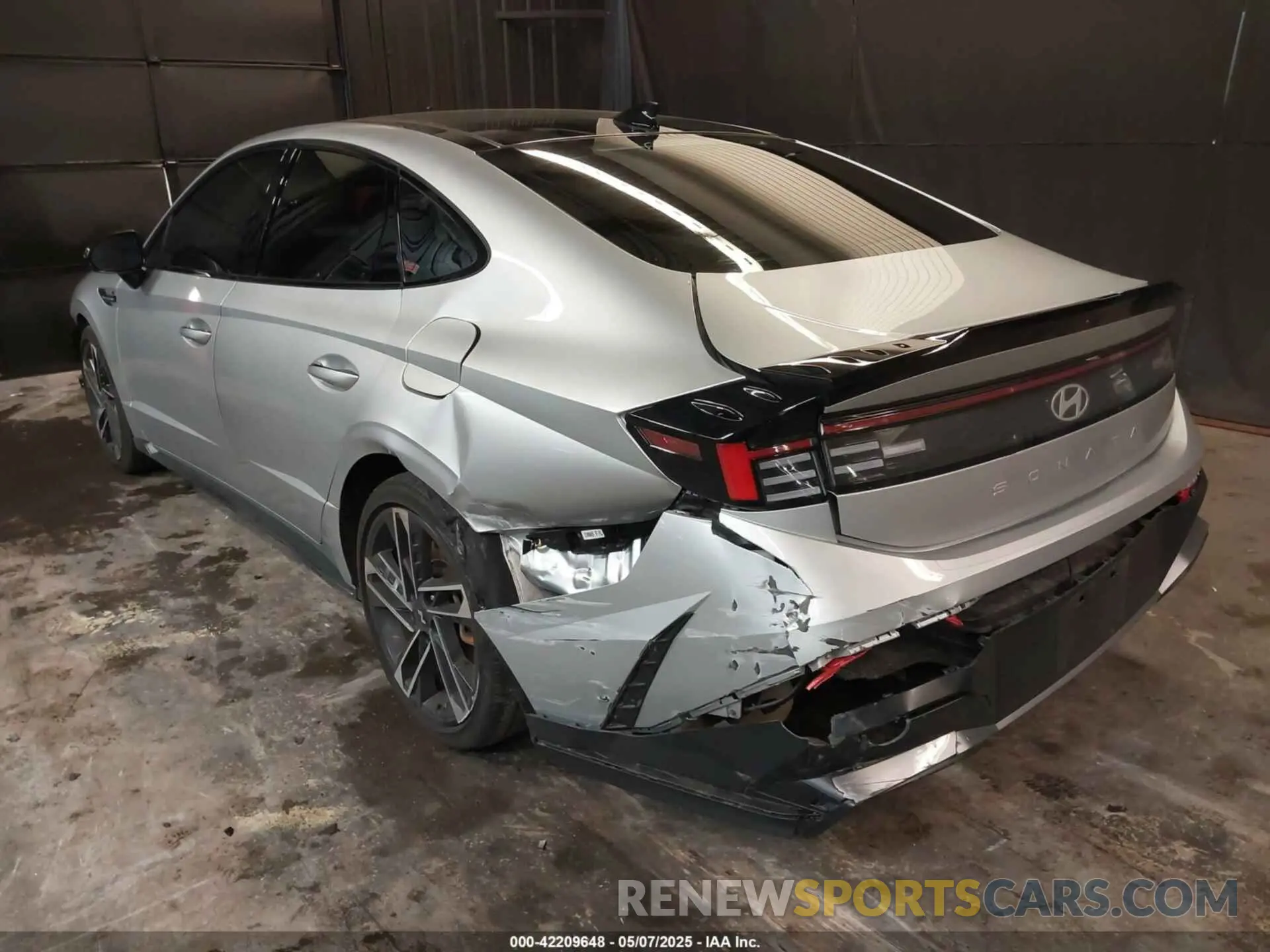 3 Photograph of a damaged car KMHL54JC6RA387171 HYUNDAI SONATA 2024
