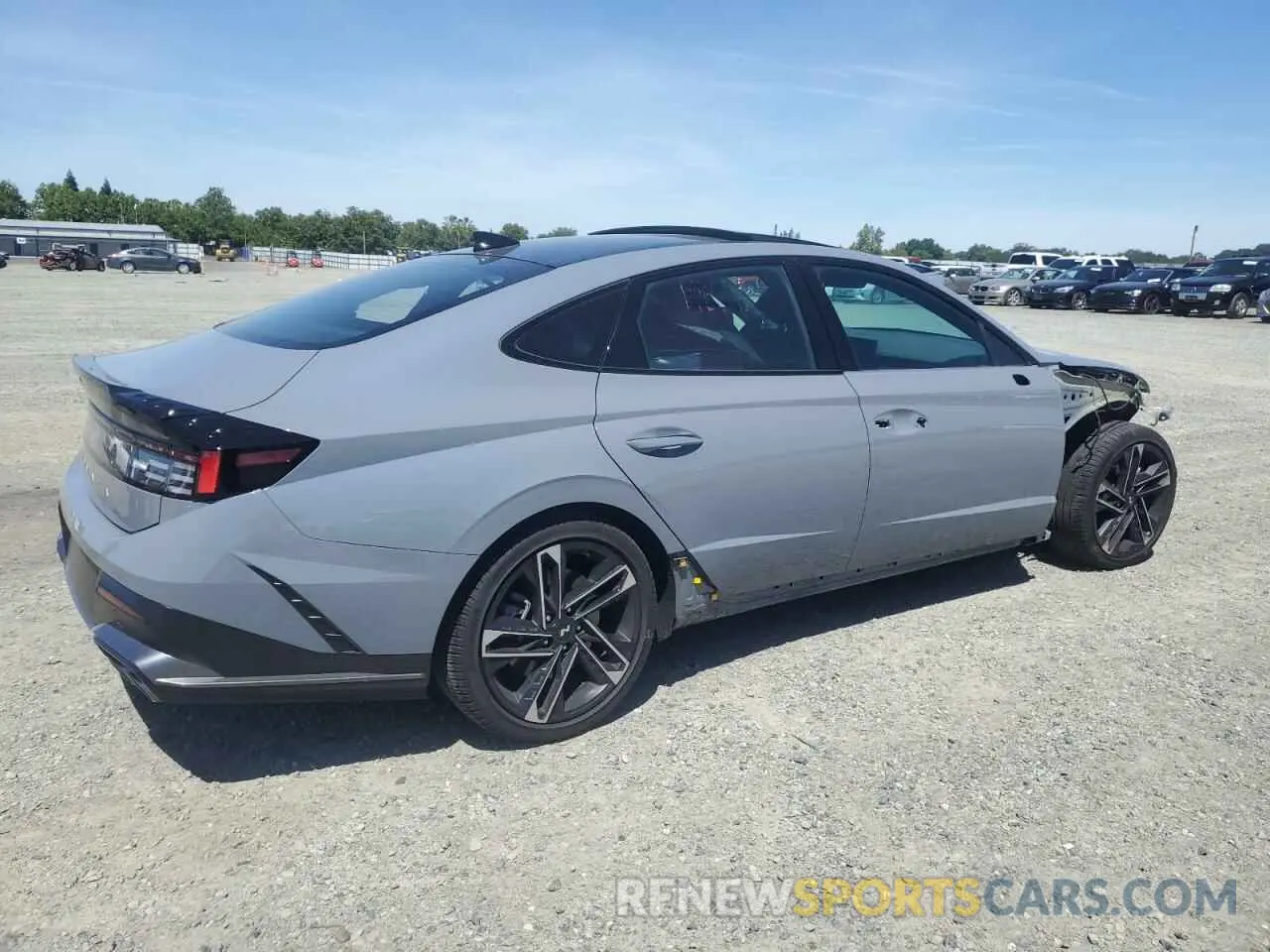 3 Photograph of a damaged car KMHL54JC6RA399711 HYUNDAI SONATA 2024