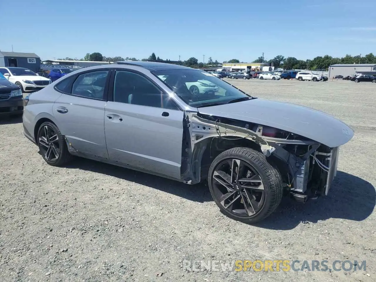 4 Photograph of a damaged car KMHL54JC6RA399711 HYUNDAI SONATA 2024