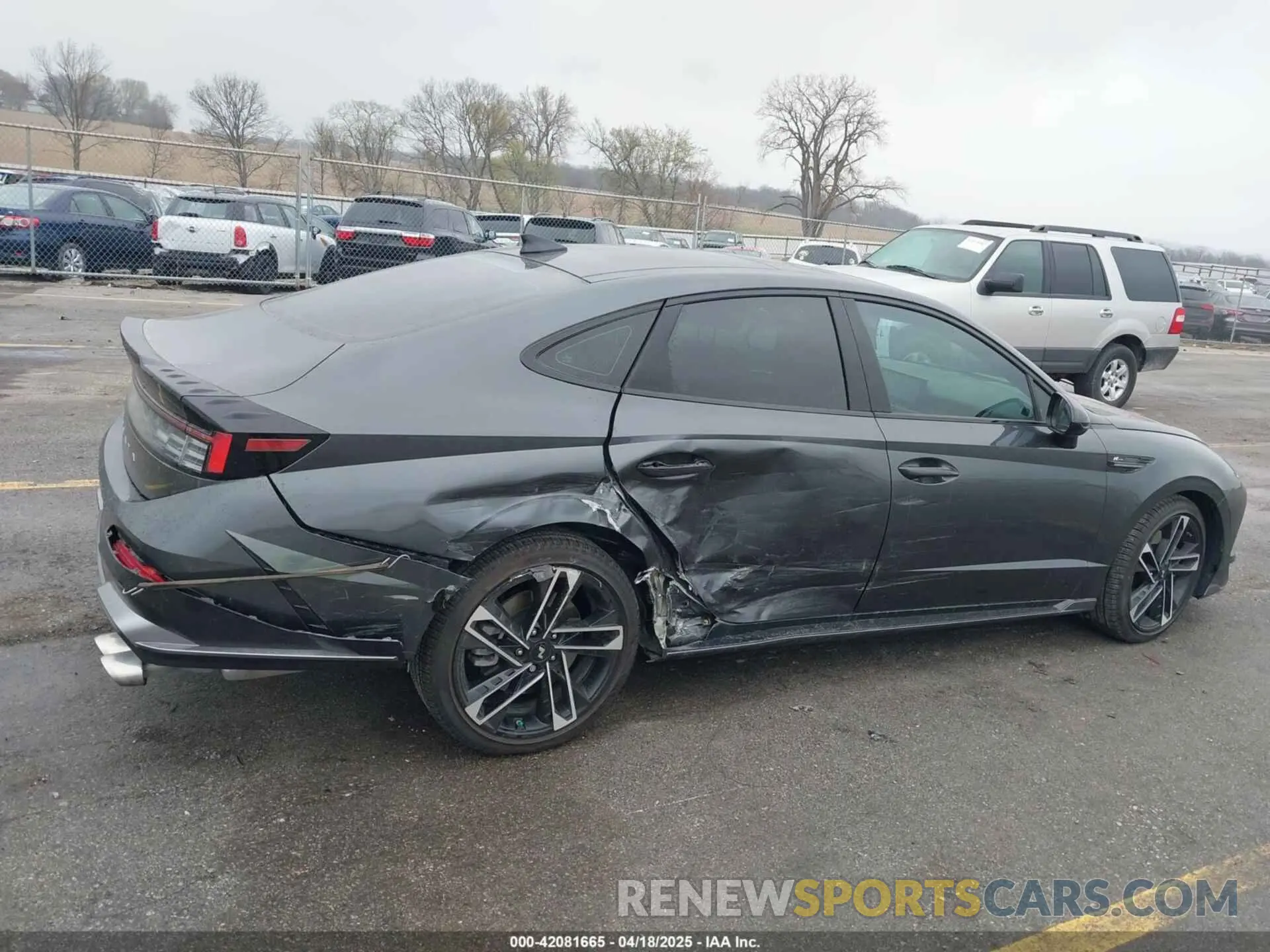 6 Photograph of a damaged car KMHL54JC8RA387513 HYUNDAI SONATA 2024