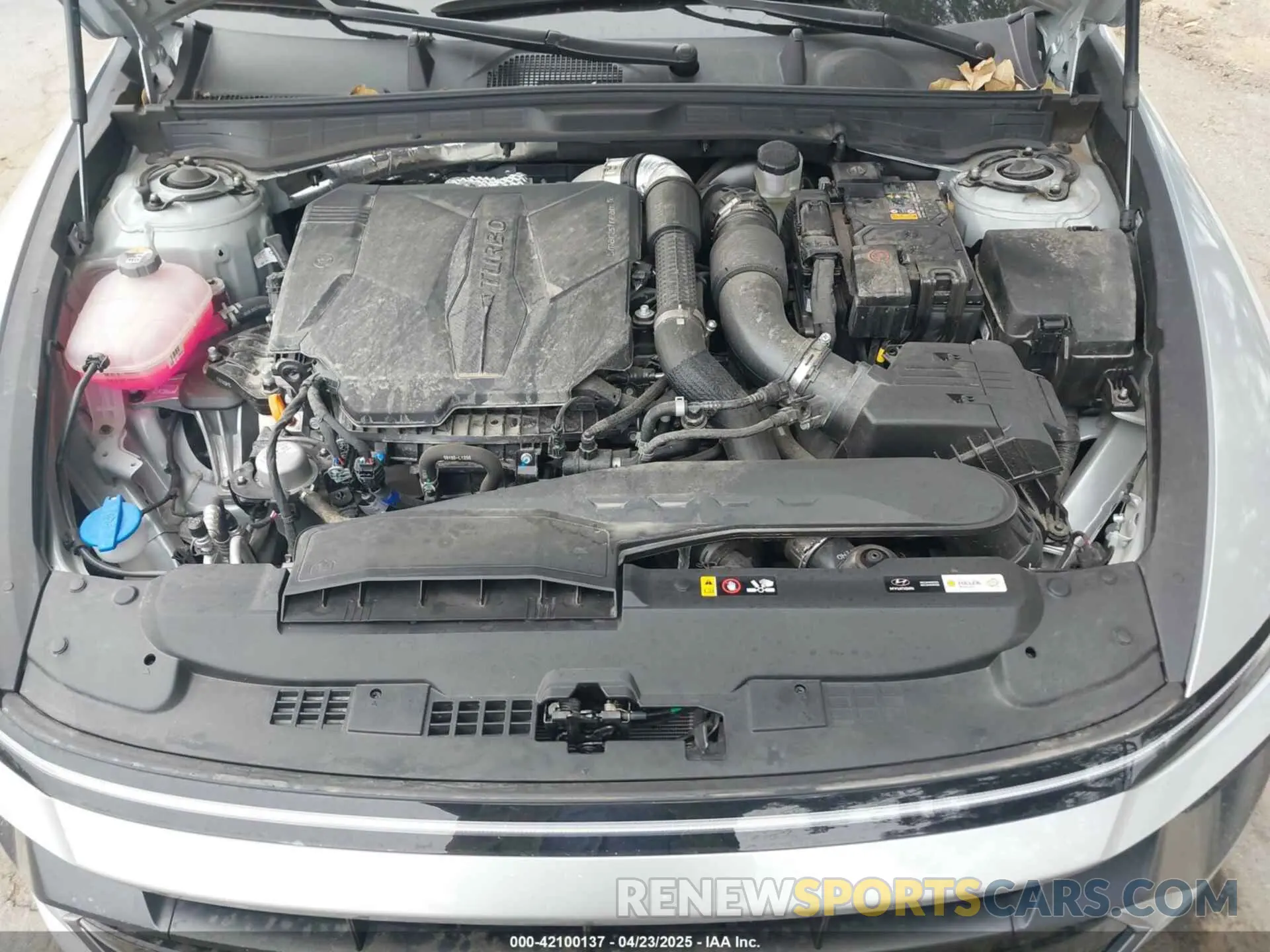 10 Photograph of a damaged car KMHL54JC8RA420283 HYUNDAI SONATA 2024