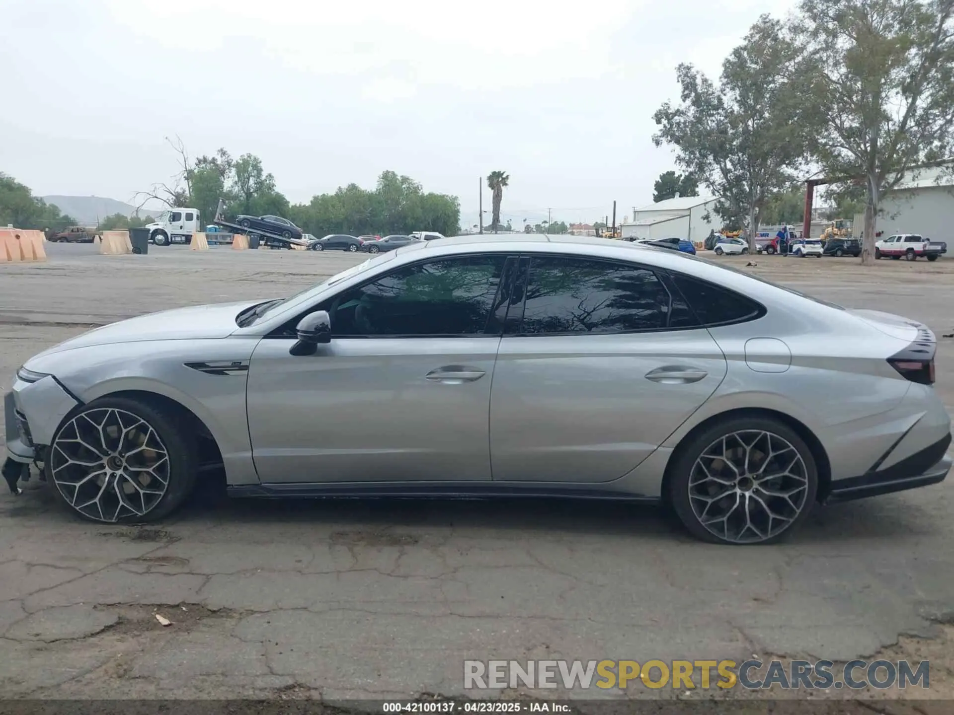 14 Photograph of a damaged car KMHL54JC8RA420283 HYUNDAI SONATA 2024