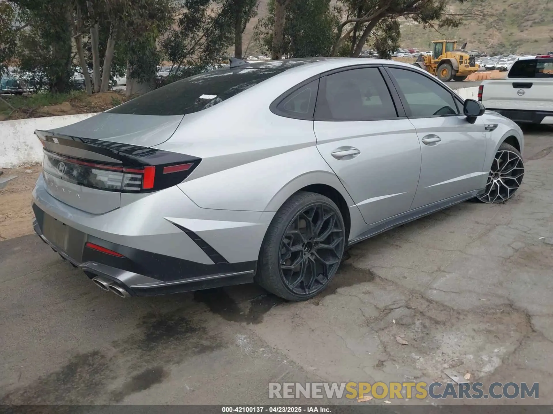 4 Photograph of a damaged car KMHL54JC8RA420283 HYUNDAI SONATA 2024