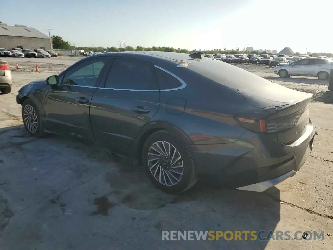 2 Photograph of a damaged car KMHL54JJ1RA091490 HYUNDAI SONATA 2024
