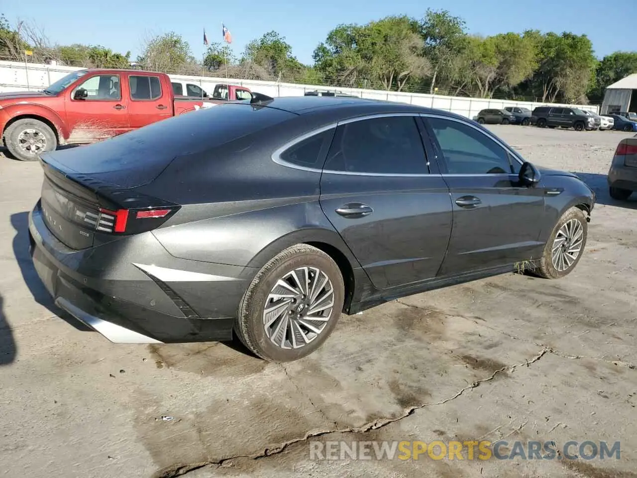3 Photograph of a damaged car KMHL54JJ1RA091490 HYUNDAI SONATA 2024