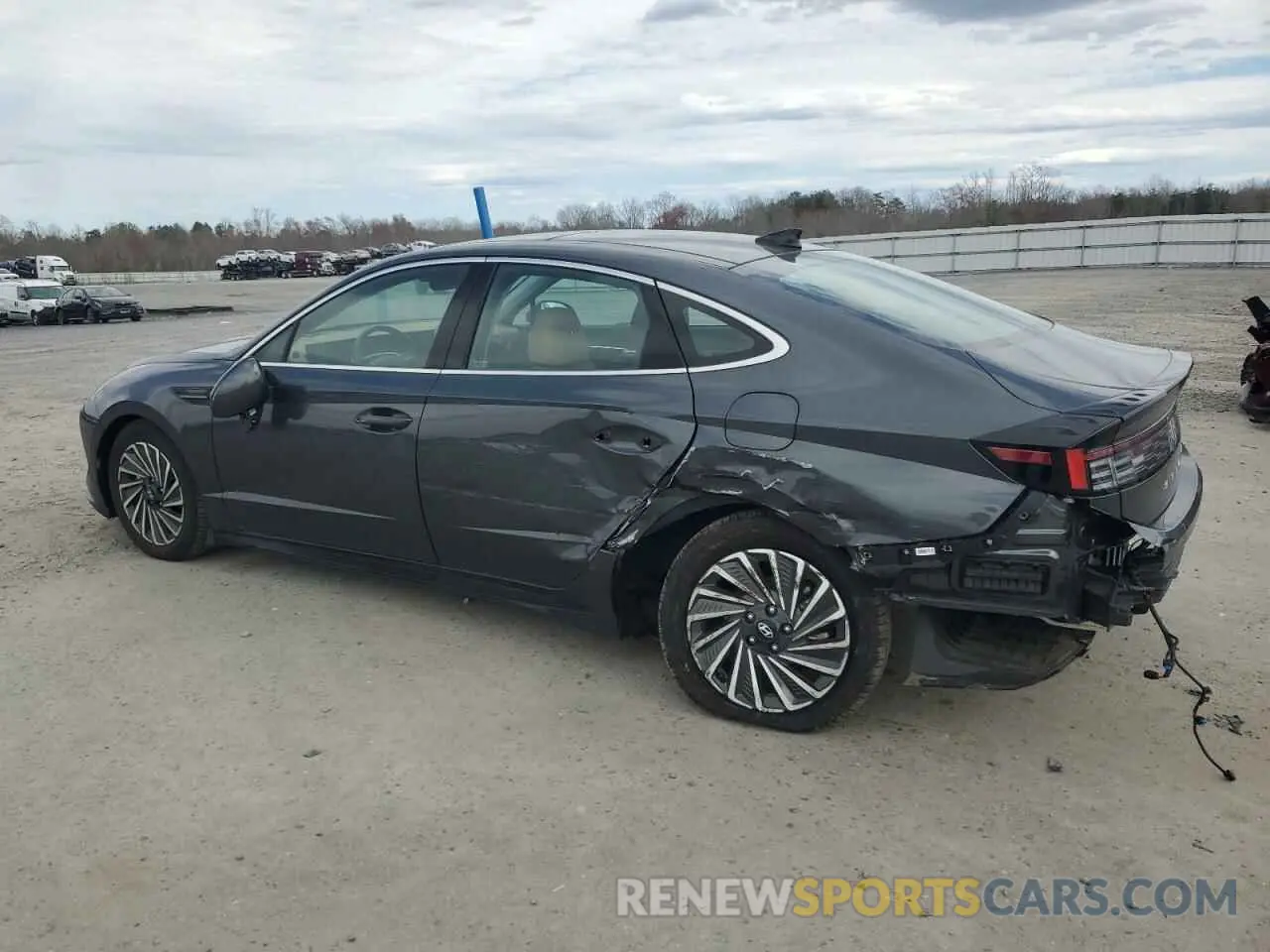 2 Photograph of a damaged car KMHL54JJ3RA089479 HYUNDAI SONATA 2024