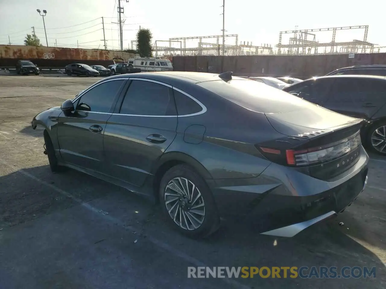 2 Photograph of a damaged car KMHL54JJ4RA088941 HYUNDAI SONATA 2024