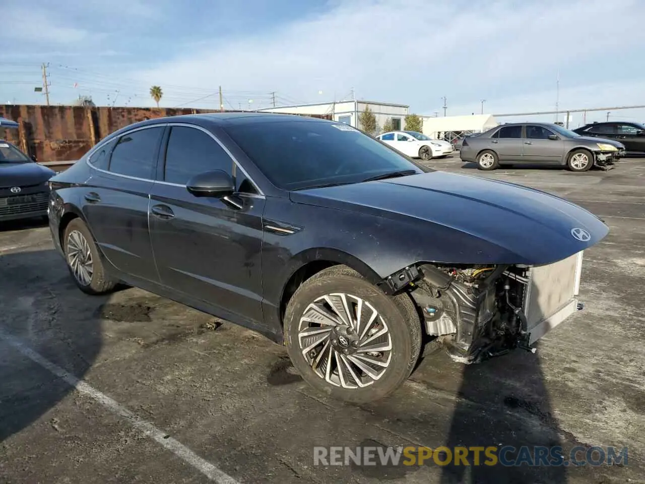 4 Photograph of a damaged car KMHL54JJ4RA088941 HYUNDAI SONATA 2024
