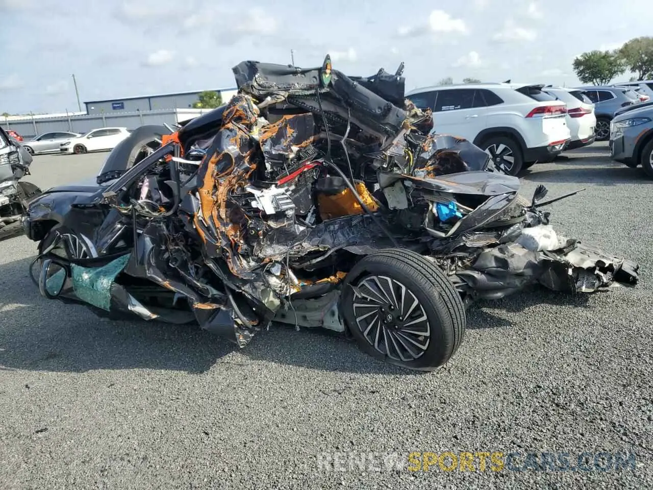 2 Photograph of a damaged car KMHL54JJ5RA101129 HYUNDAI SONATA 2024