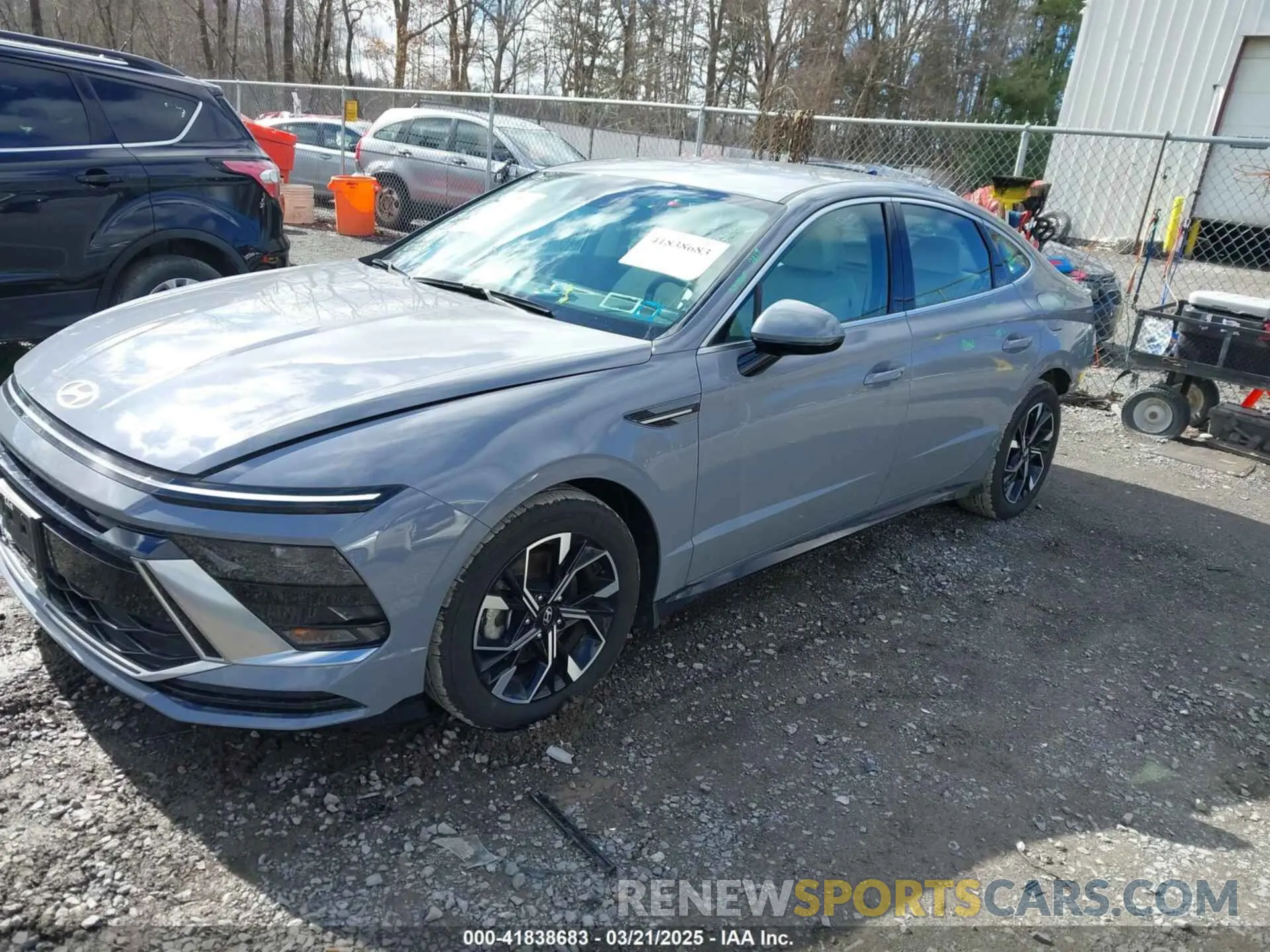 2 Photograph of a damaged car KMHL64JA0RA356123 HYUNDAI SONATA 2024