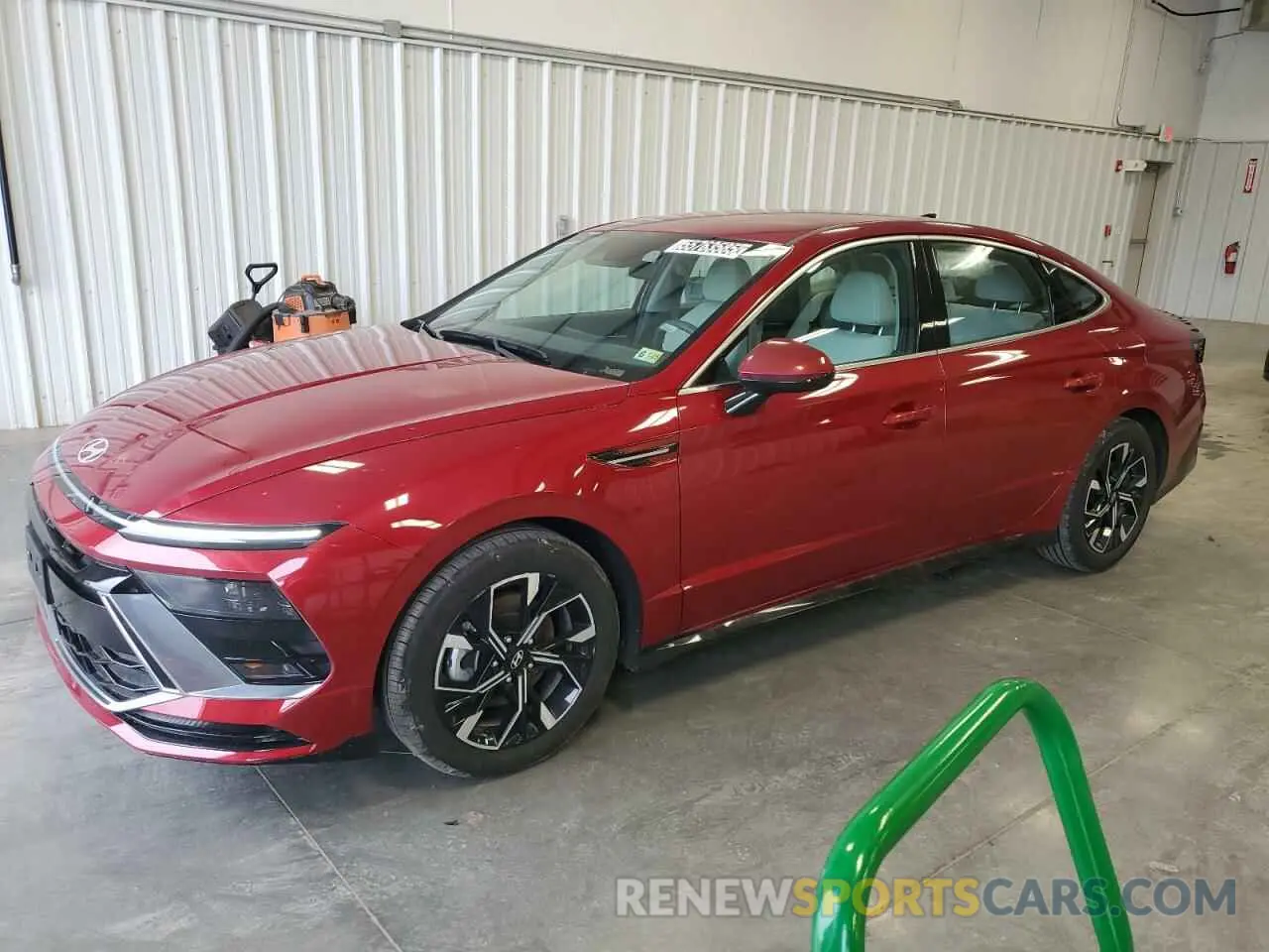 1 Photograph of a damaged car KMHL64JA0RA399795 HYUNDAI SONATA 2024