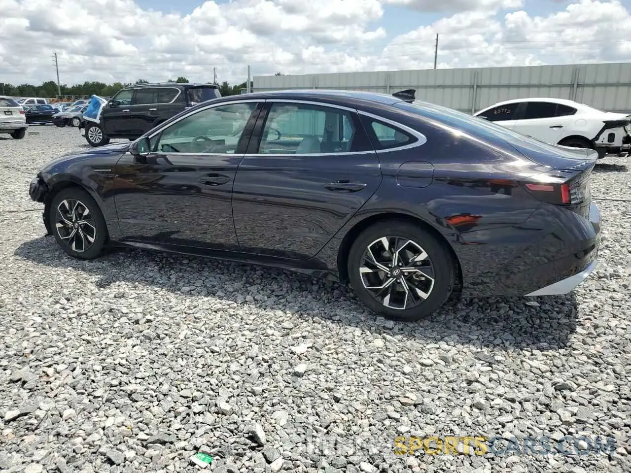 2 Photograph of a damaged car KMHL64JA0RA400105 HYUNDAI SONATA 2024