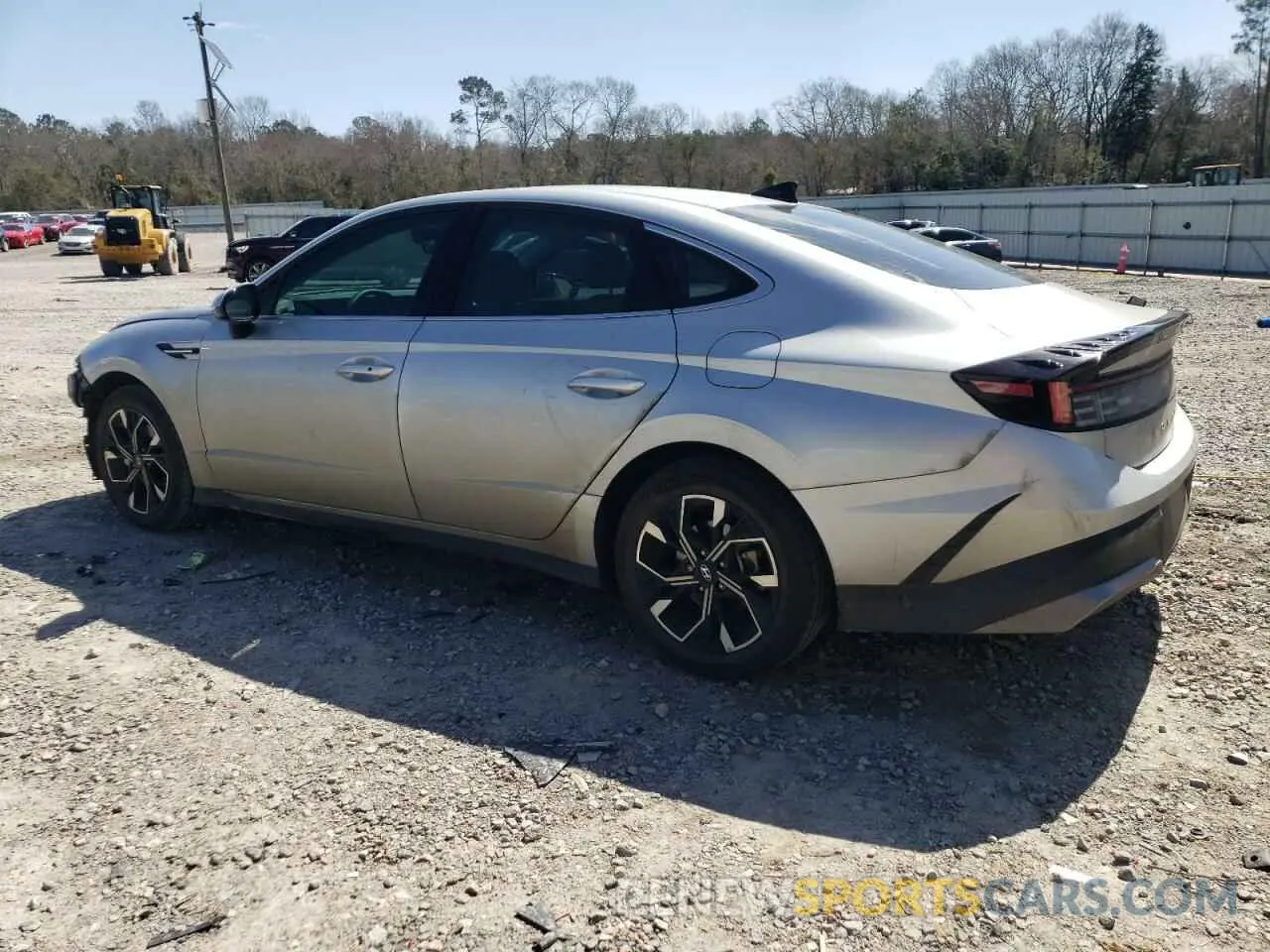 2 Photograph of a damaged car KMHL64JA0RA404154 HYUNDAI SONATA 2024