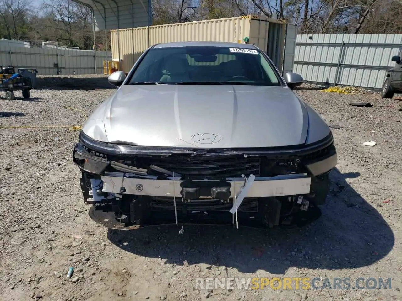 5 Photograph of a damaged car KMHL64JA0RA404154 HYUNDAI SONATA 2024