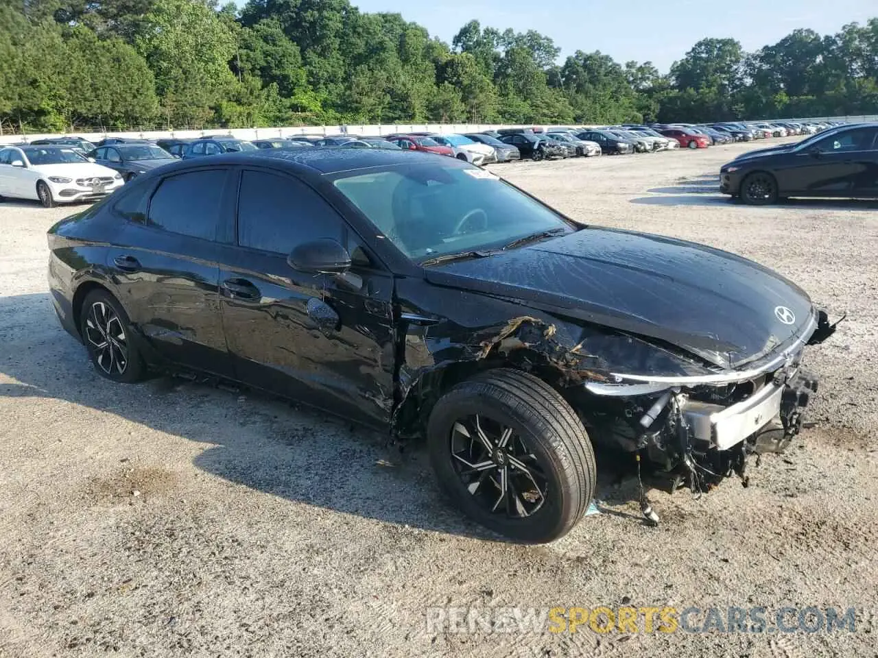 4 Photograph of a damaged car KMHL64JA0RA414960 HYUNDAI SONATA 2024
