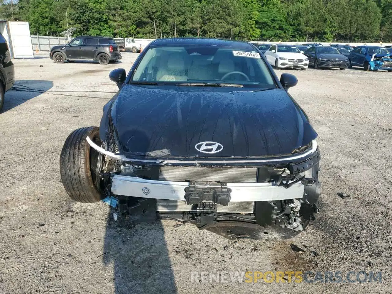 5 Photograph of a damaged car KMHL64JA0RA414960 HYUNDAI SONATA 2024
