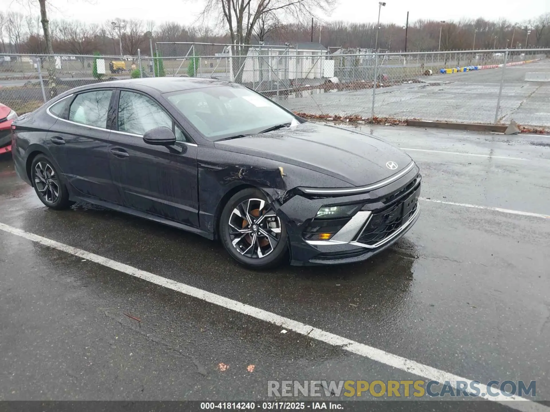 1 Photograph of a damaged car KMHL64JA1RA351738 HYUNDAI SONATA 2024