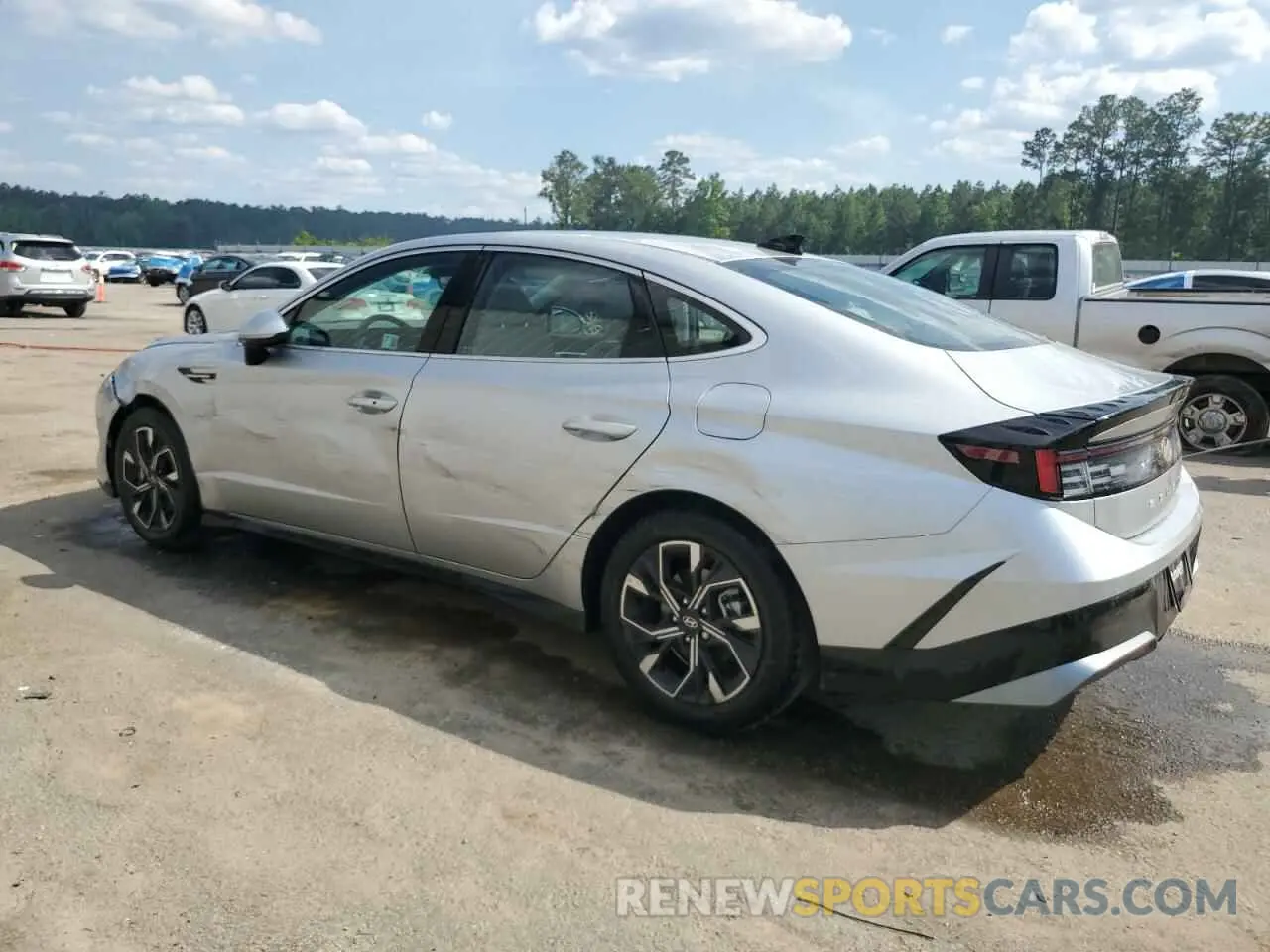 2 Photograph of a damaged car KMHL64JA1RA369415 HYUNDAI SONATA 2024