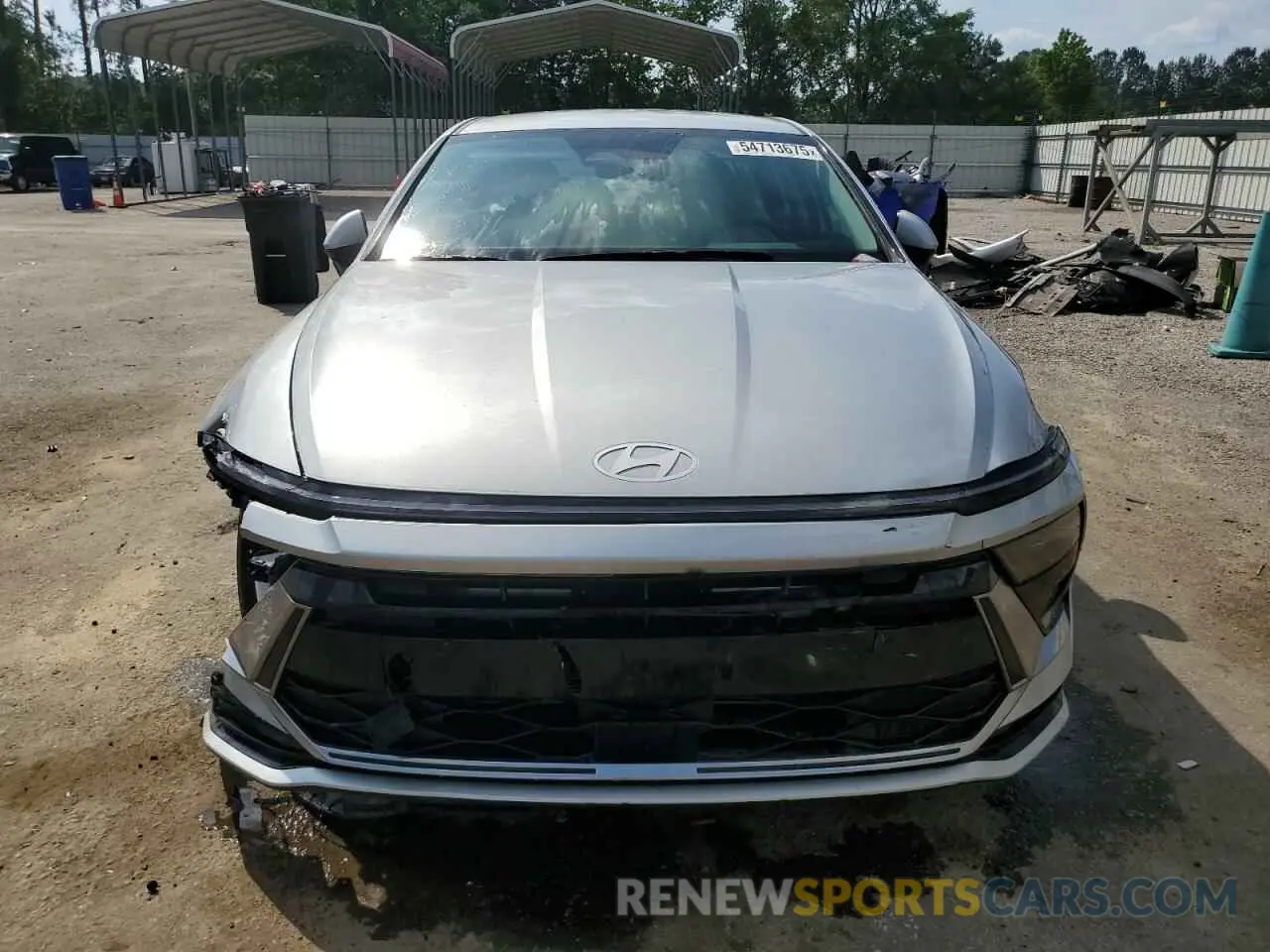 5 Photograph of a damaged car KMHL64JA1RA369415 HYUNDAI SONATA 2024